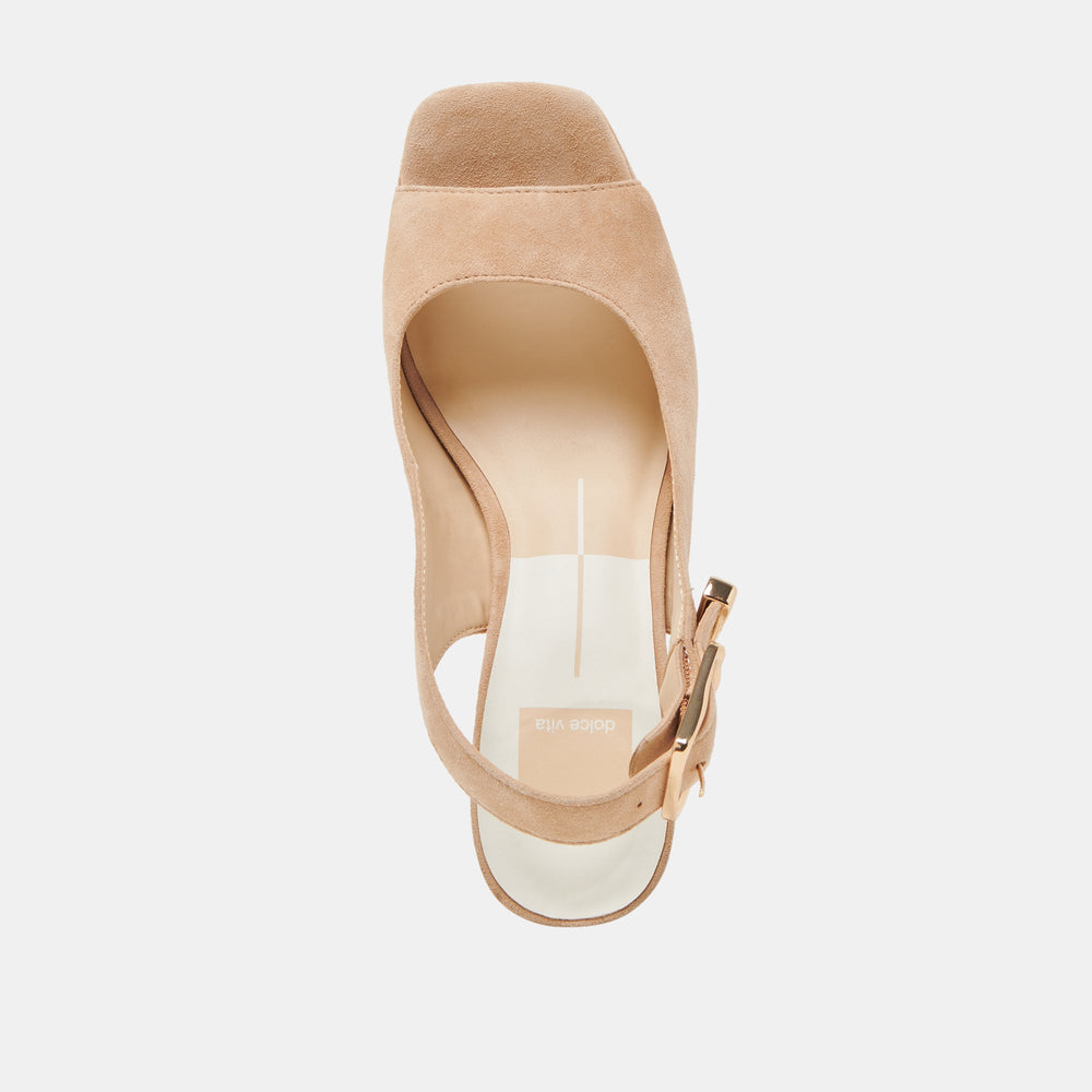 FLORES HEELS BAMBOO SUEDE
 – Dolce Vita / Dolce Vita