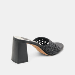 MARGOE HEELS BLACK WOVEN STELLA
 – Dolce Vita / Dolce Vita