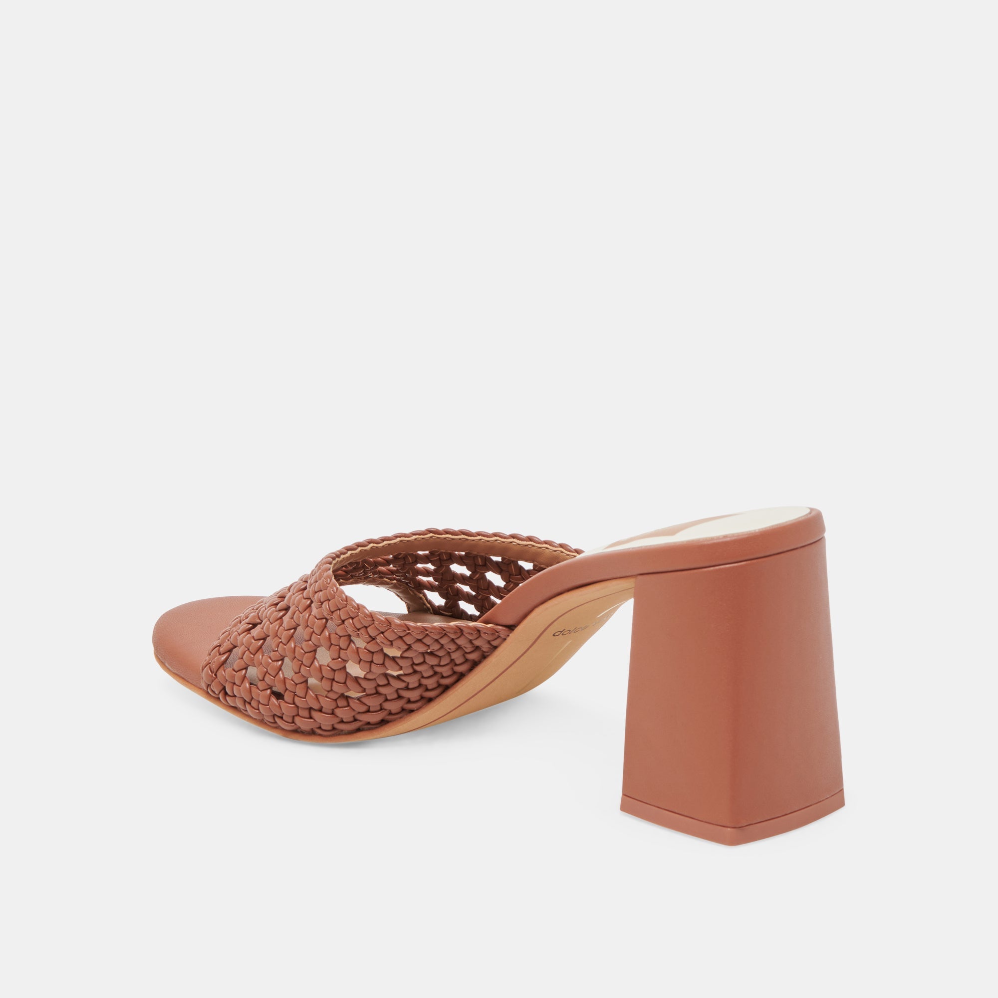 MARGOE HEELS COGNAC WOVEN STELLA
 – Dolce Vita / Dolce Vita