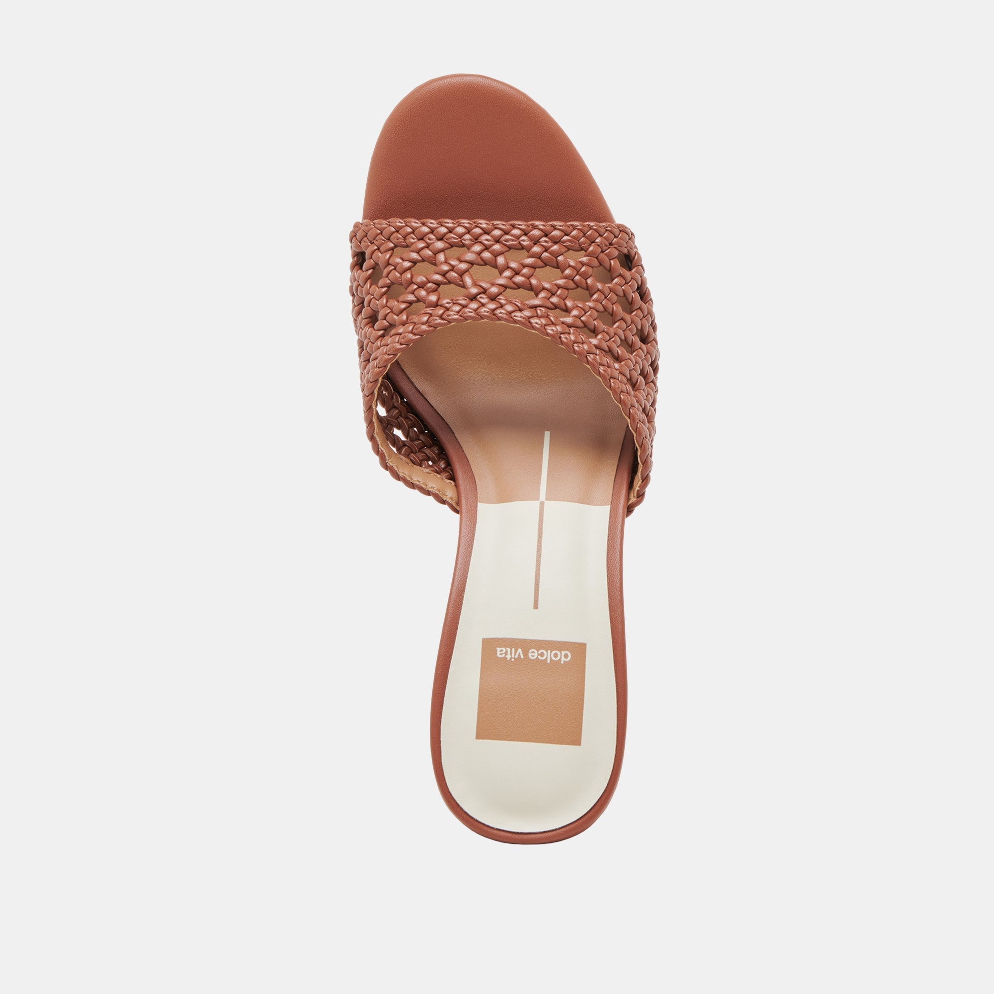MARGOE HEELS COGNAC WOVEN STELLA
 – Dolce Vita / Dolce Vita