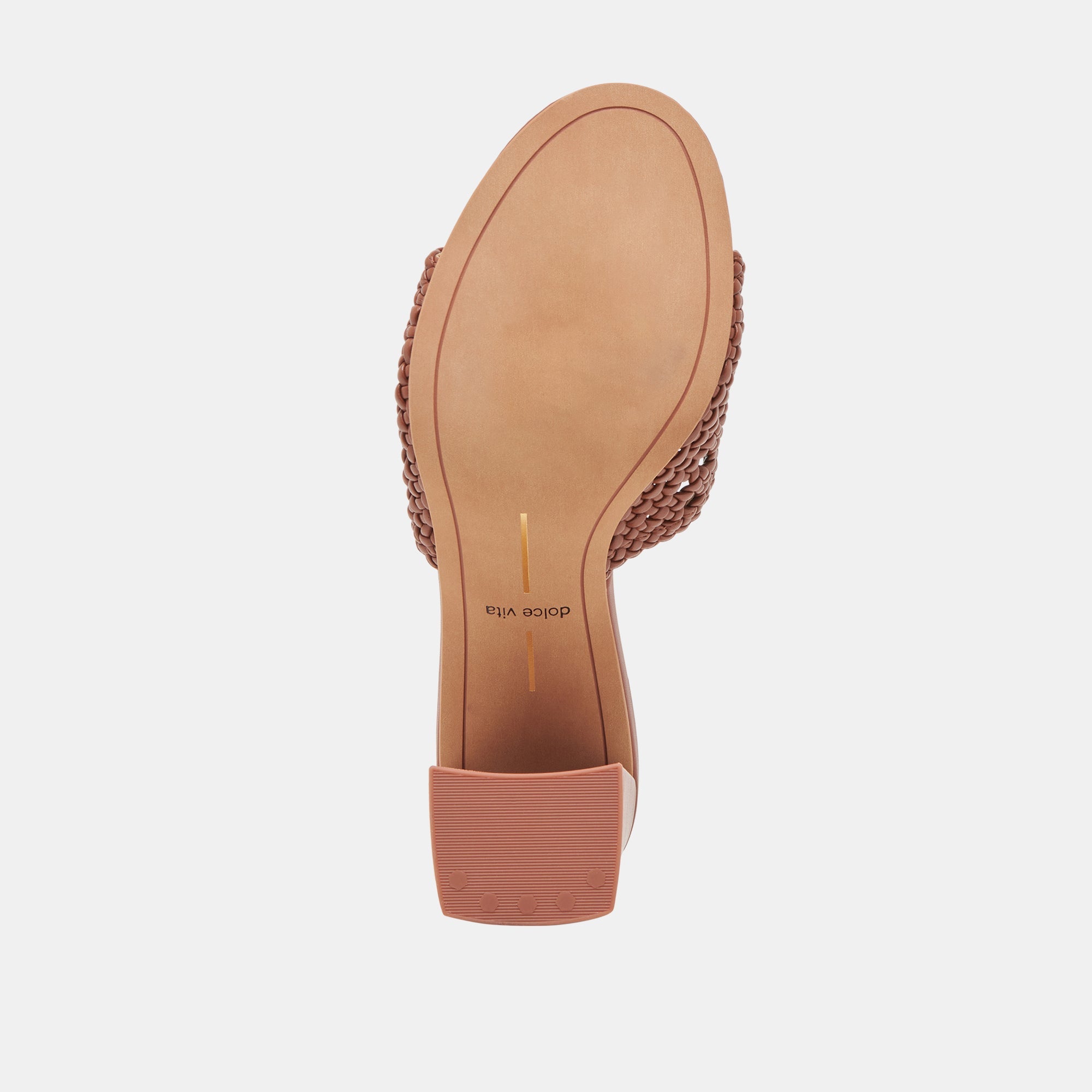 MARGOE HEELS COGNAC WOVEN STELLA
 – Dolce Vita / Dolce Vita
