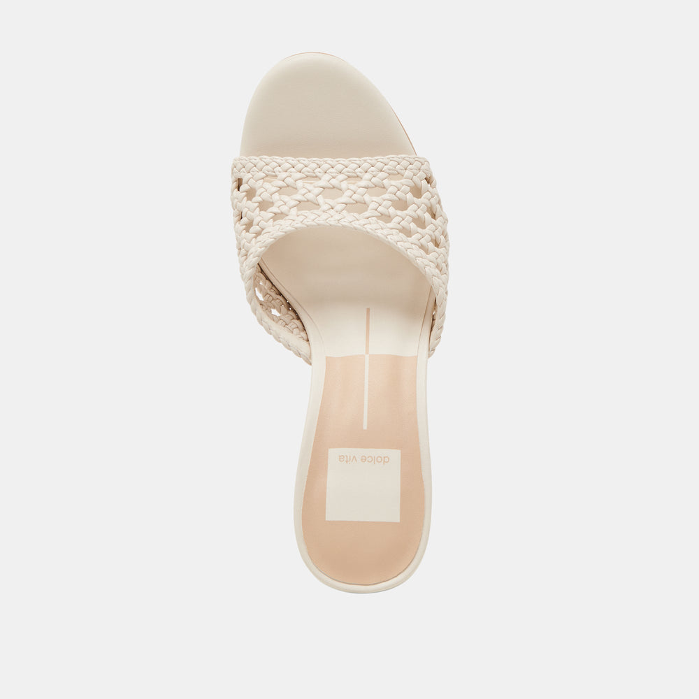 MARGOE HEELS CREME WOVEN STELLA
 – Dolce Vita / Dolce Vita