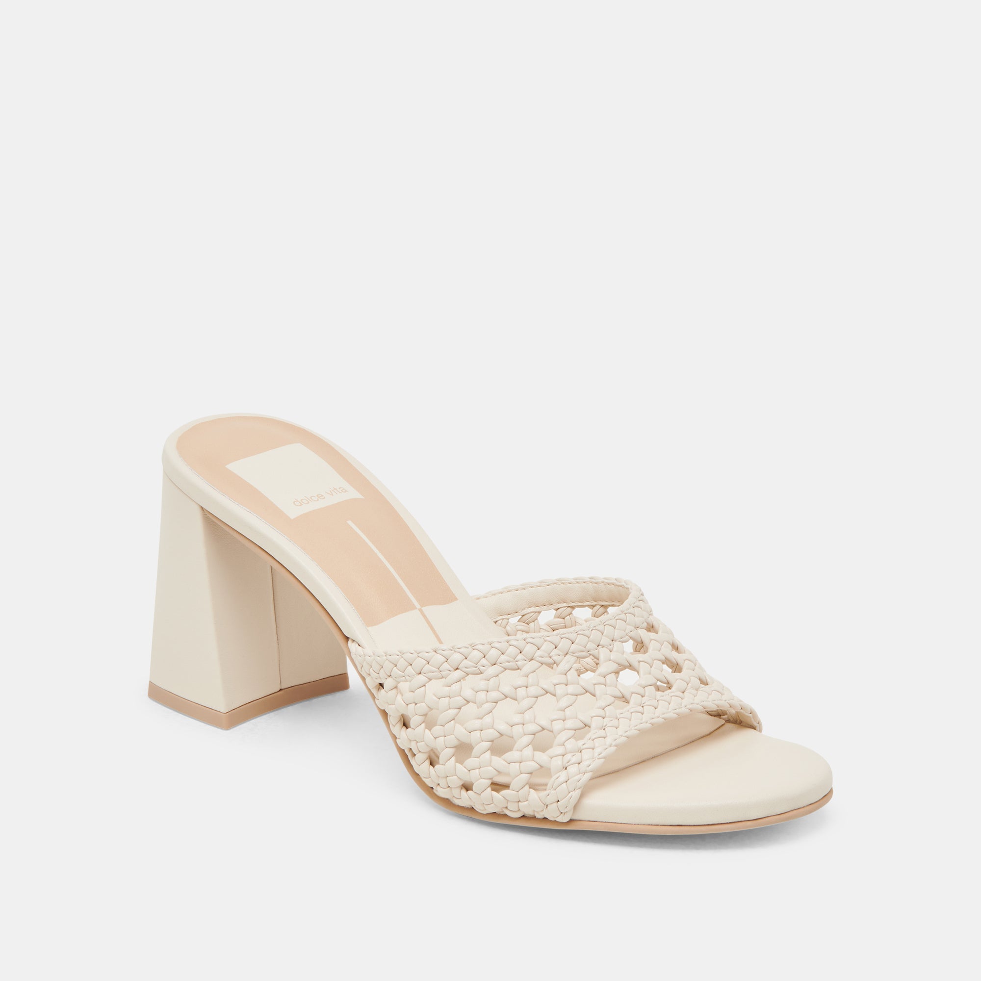 MARGOE HEELS CREME WOVEN STELLA
 – Dolce Vita / Dolce Vita