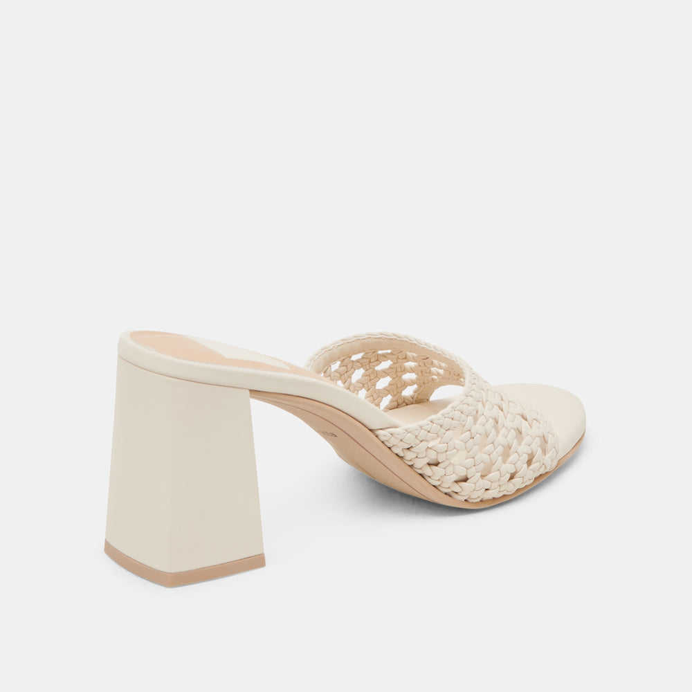 MARGOE HEELS CREME WOVEN STELLA
 – Dolce Vita / Dolce Vita