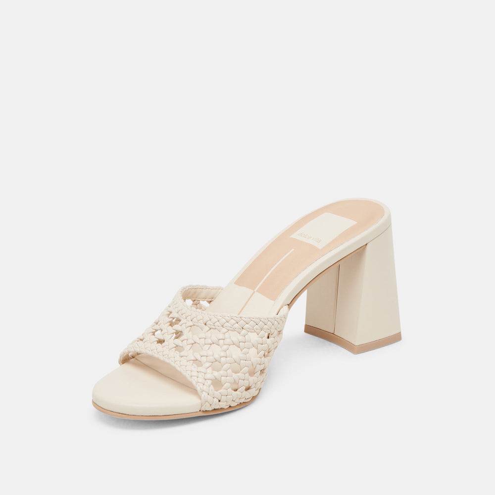 MARGOE HEELS CREME WOVEN STELLA
 – Dolce Vita / Dolce Vita
