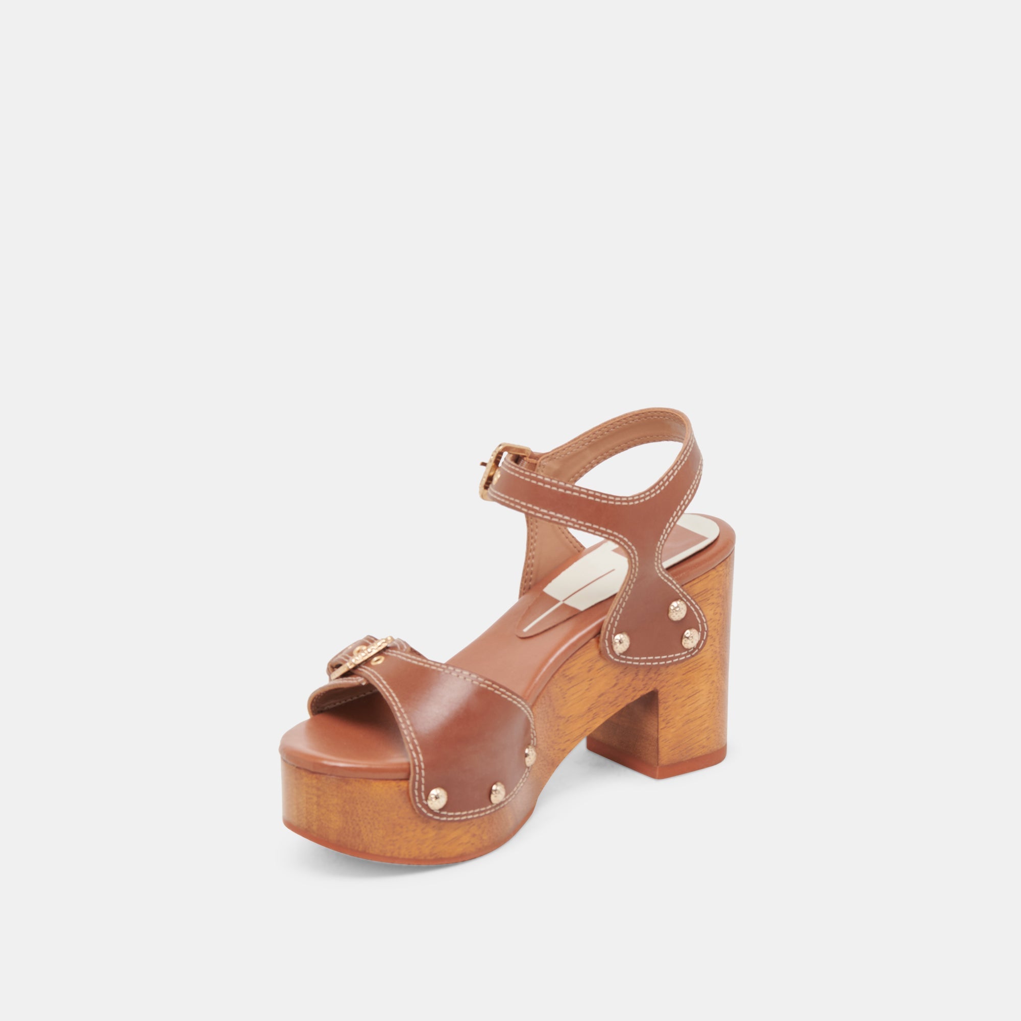 YANDY HEELS COGNAC LEATHER
 – Dolce Vita / Dolce Vita