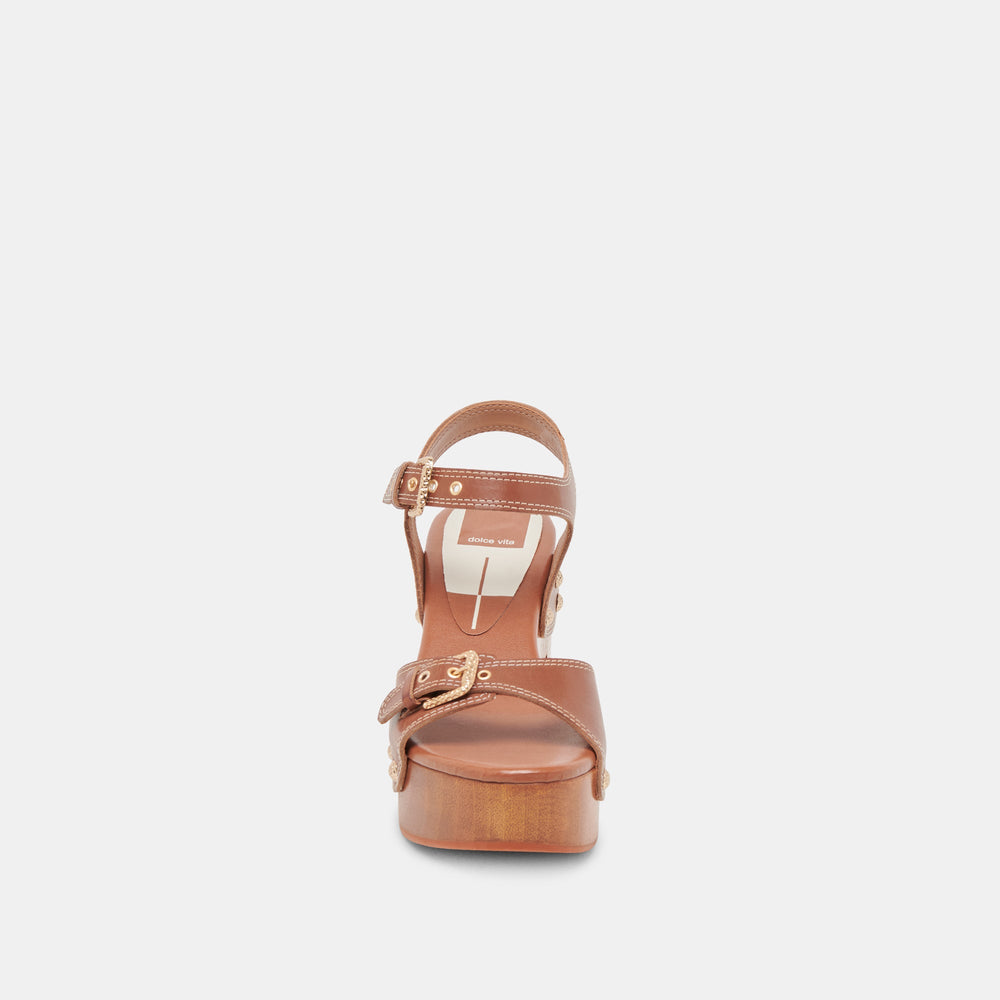 YANDY HEELS COGNAC LEATHER
 – Dolce Vita / Dolce Vita