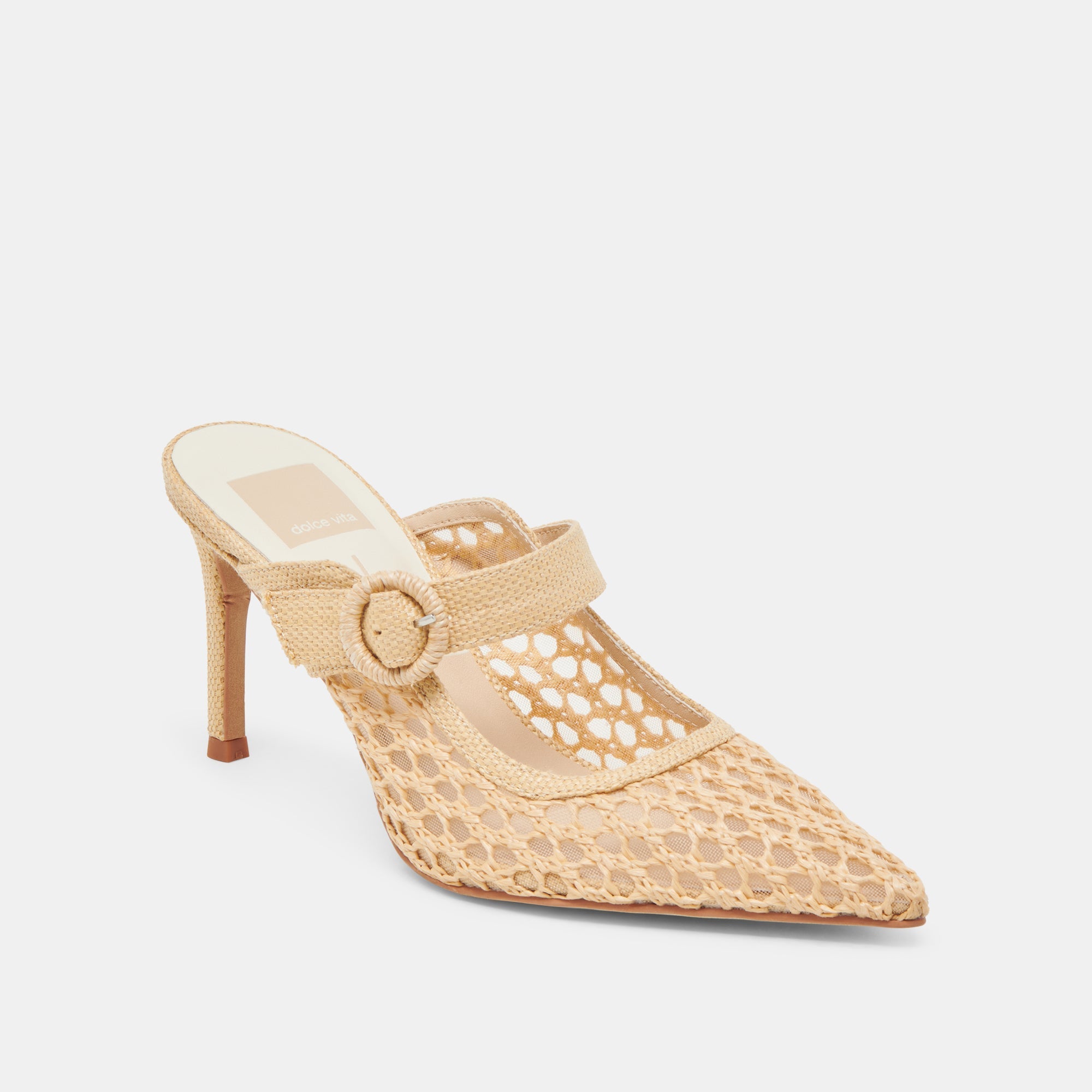 KEEKEE HEELS LT NATURAL WOVEN RAFFIA
 – Dolce Vita / Dolce Vita