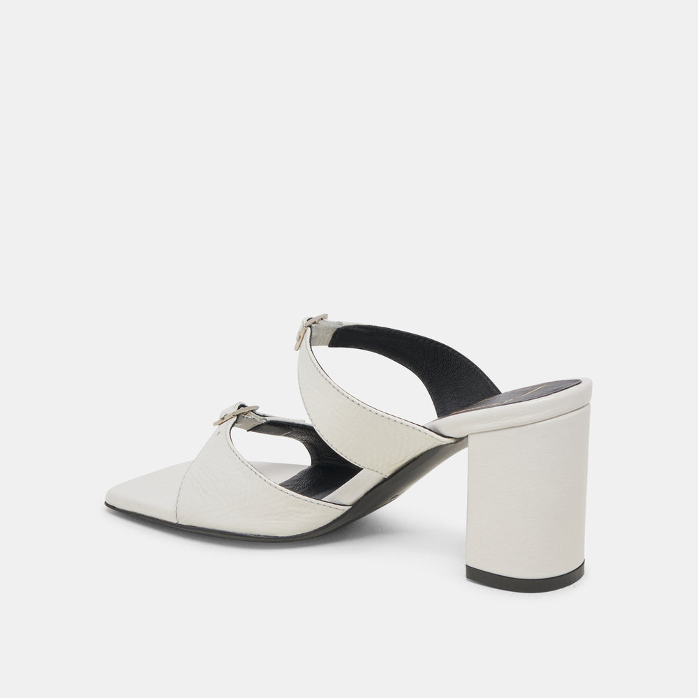 SHANE HEELS OFF WHITE CRINKLE PATENT
 – Dolce Vita / Dolce Vita