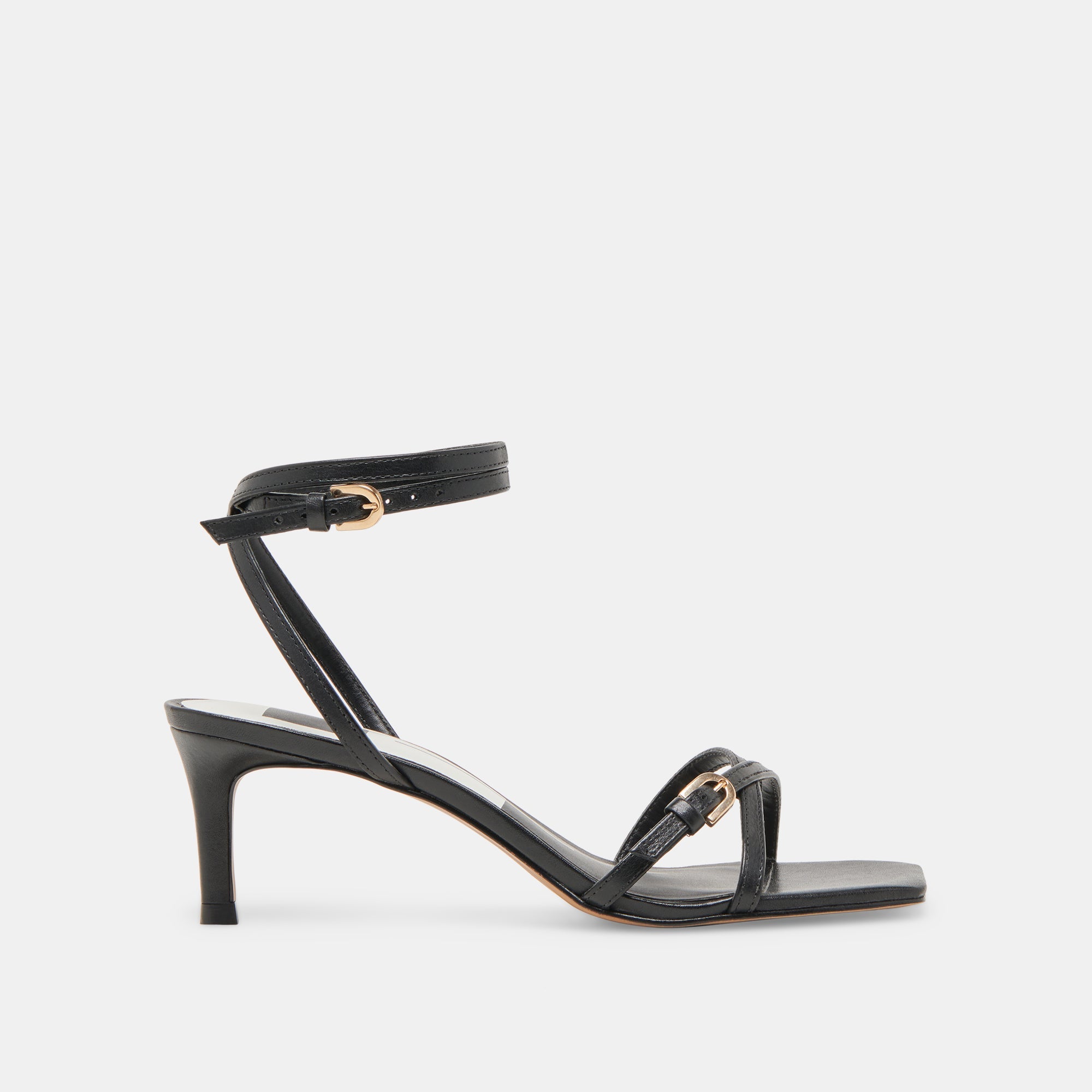BAMBY HEELS BLACK LEATHER
 – Dolce Vita / Dolce Vita