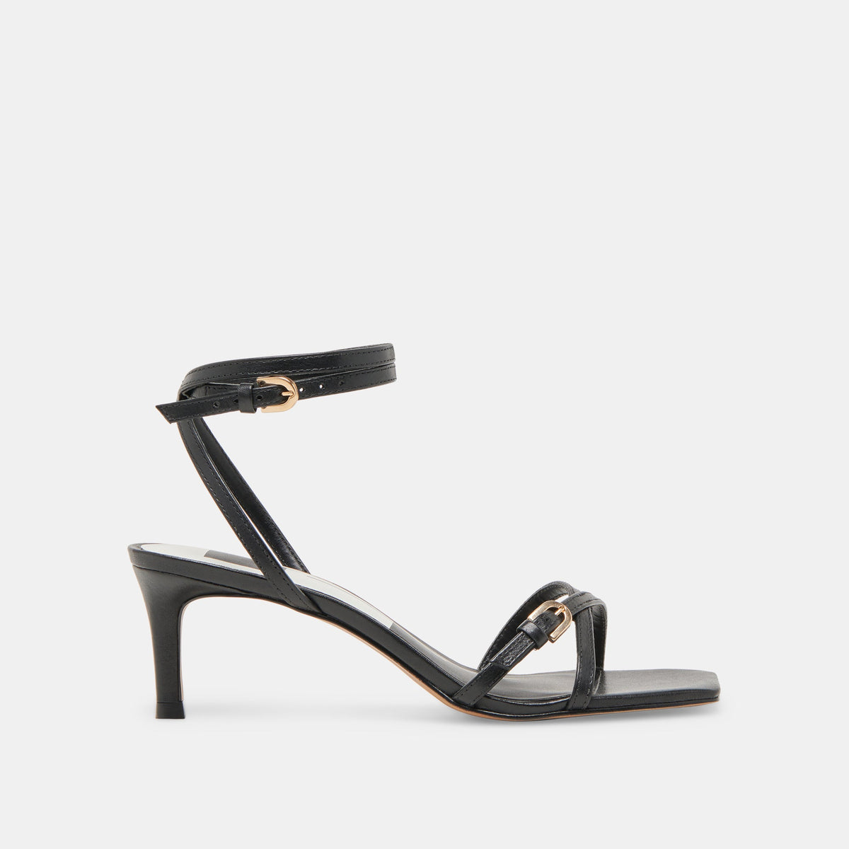 BAMBY HEELS BLACK LEATHER
 – Dolce Vita / Dolce Vita