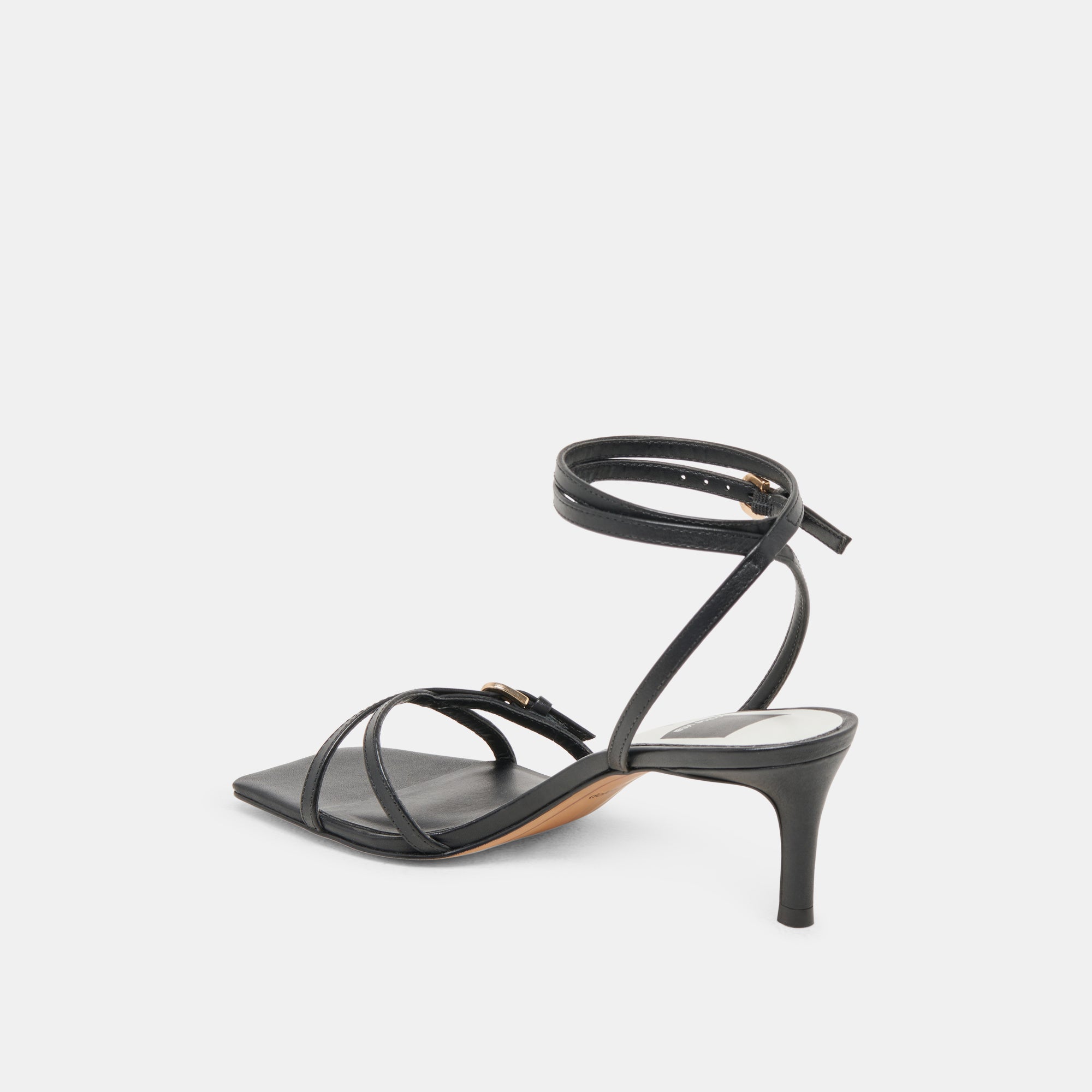 BAMBY HEELS BLACK LEATHER
 – Dolce Vita / Dolce Vita