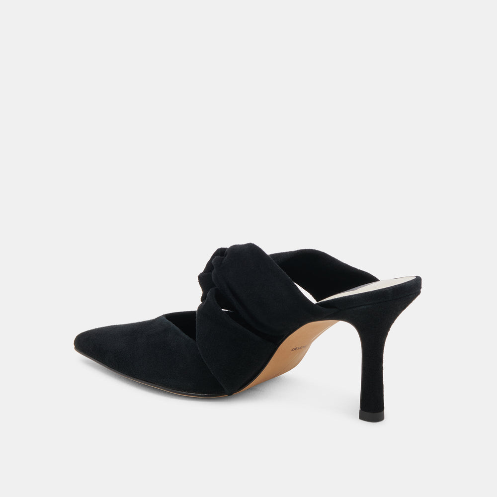 KELSY HEELS ONYX SUEDE
 – Dolce Vita / Dolce Vita