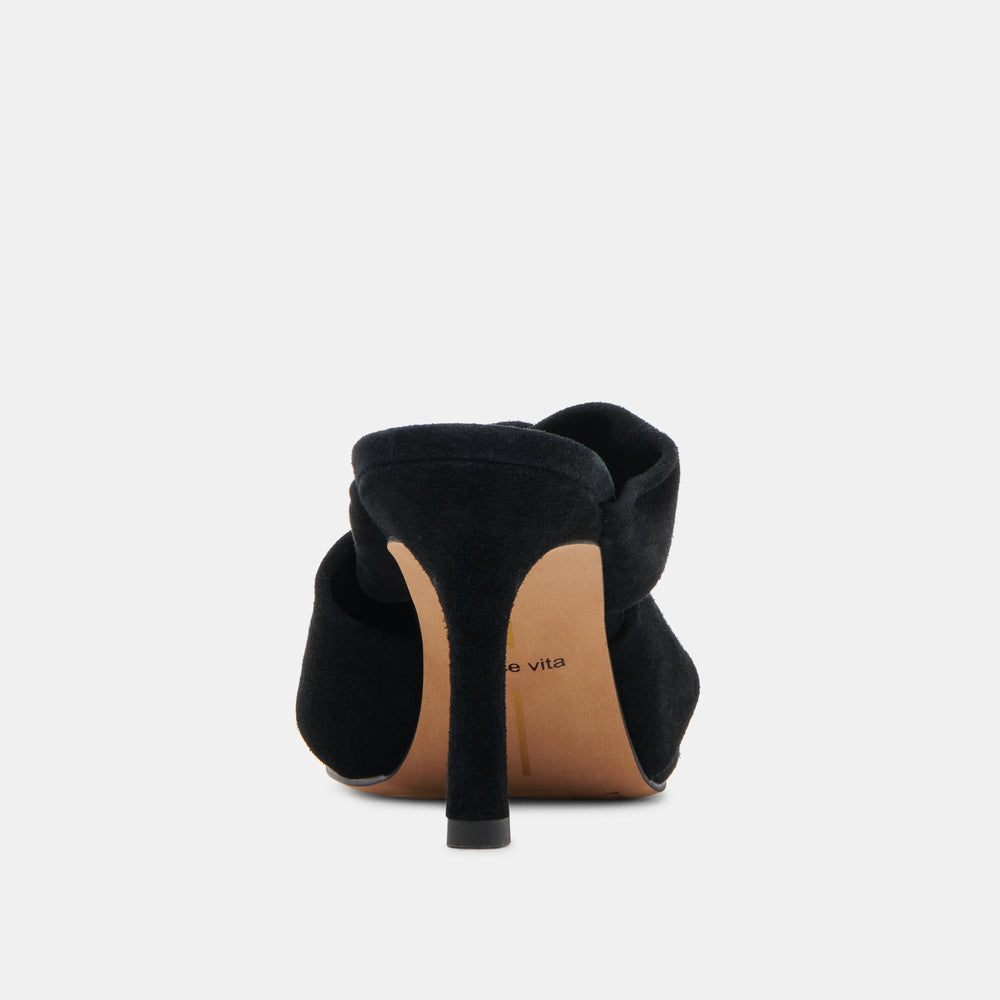 KELSY HEELS ONYX SUEDE
 – Dolce Vita / Dolce Vita