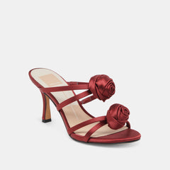 LINZY HEELS WINE SATIN
 – Dolce Vita / Dolce Vita