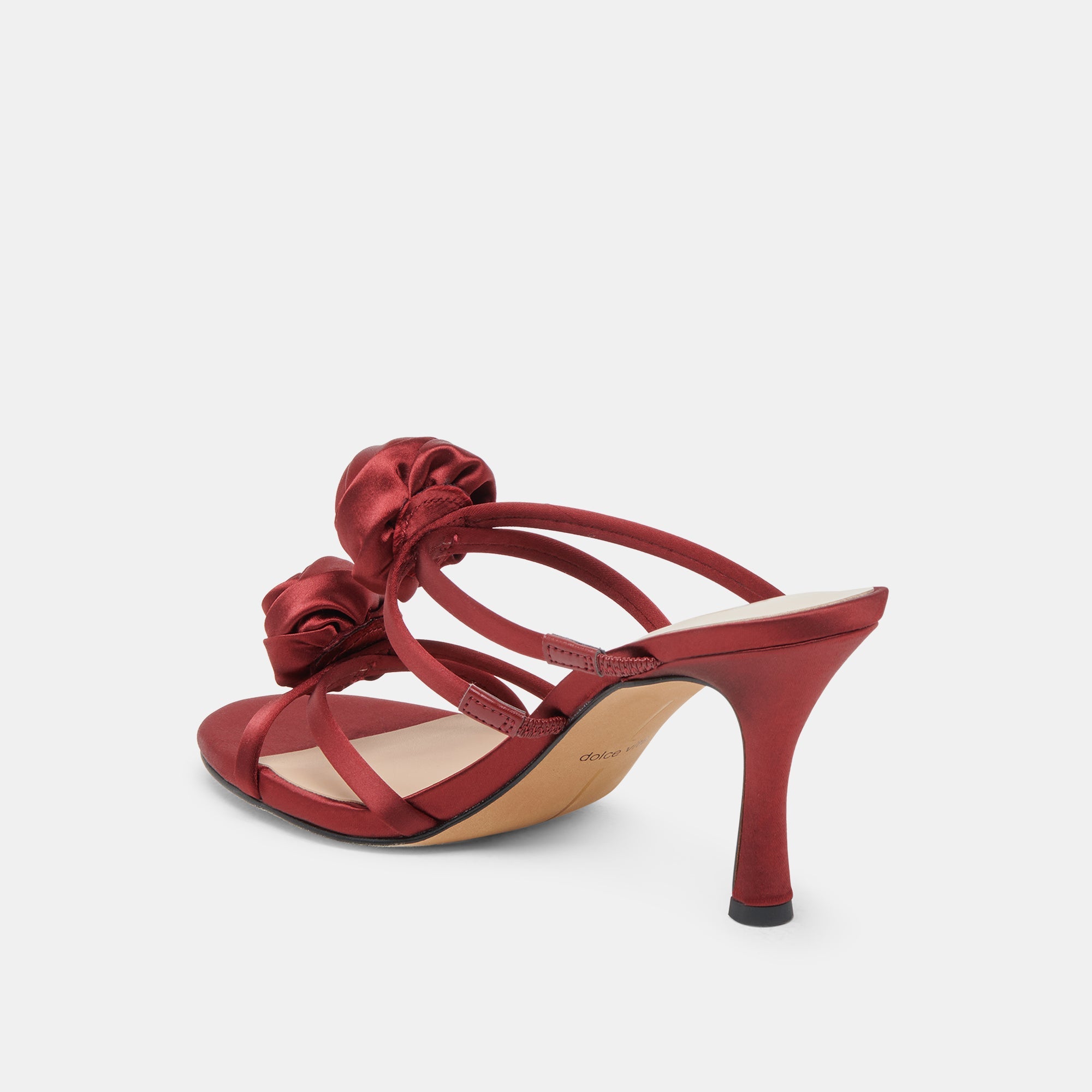 LINZY HEELS WINE SATIN
 – Dolce Vita / Dolce Vita