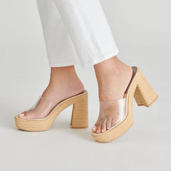 LICHIA HEELS NATURAL VINYL
 – Dolce Vita / Dolce Vita