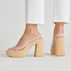 LICHIA HEELS NATURAL VINYL
 – Dolce Vita / Dolce Vita
