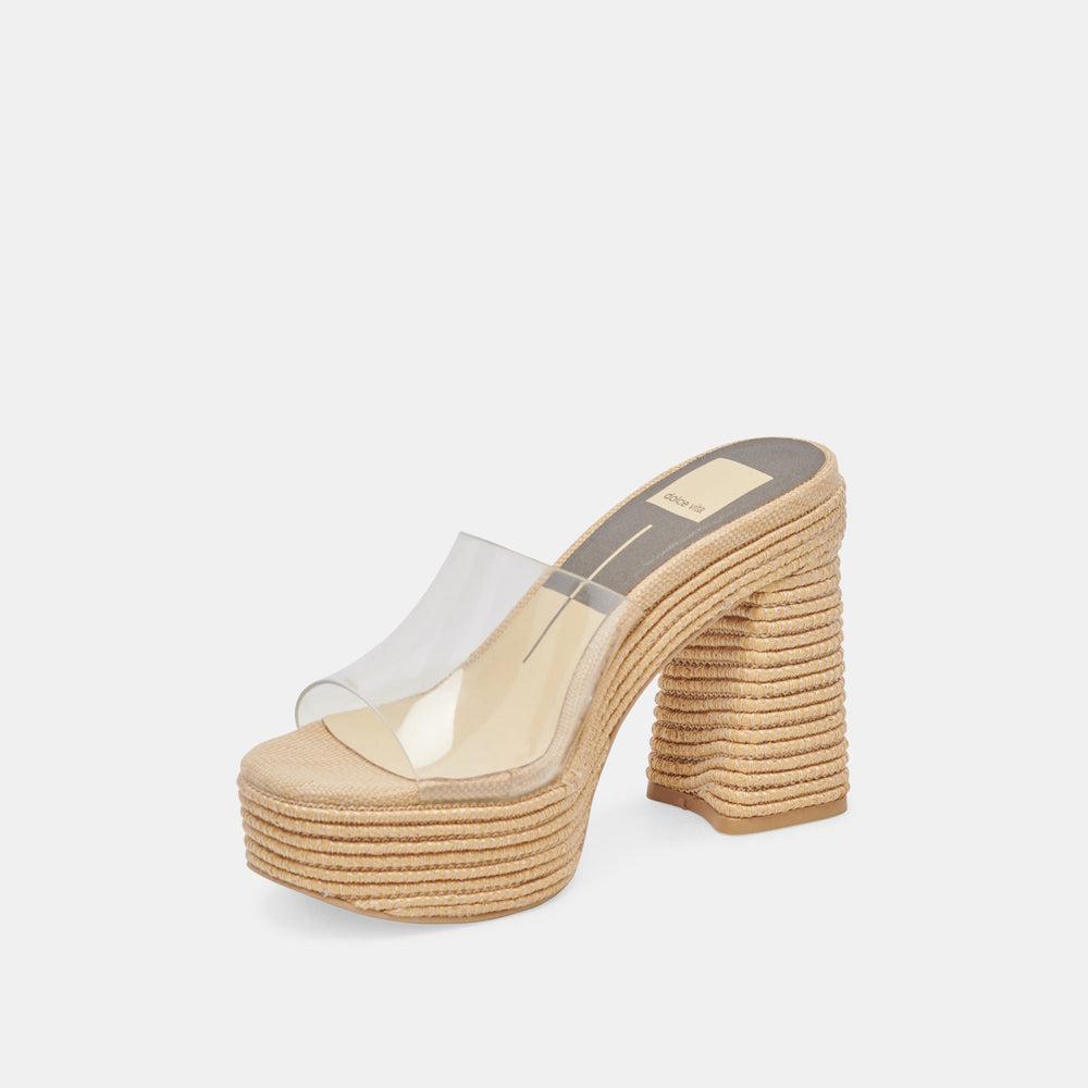 LICHIA HEELS NATURAL VINYL
 – Dolce Vita / Dolce Vita