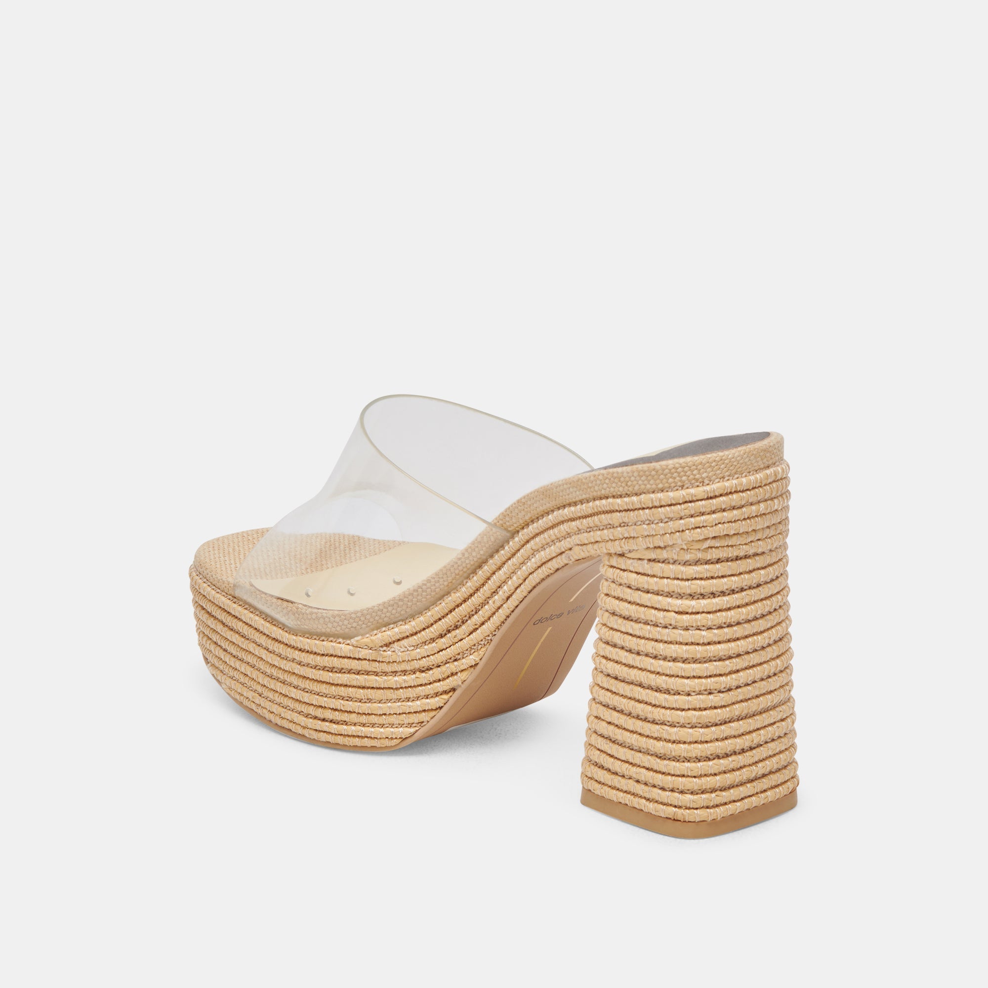 LICHIA HEELS NATURAL VINYL
 – Dolce Vita / Dolce Vita