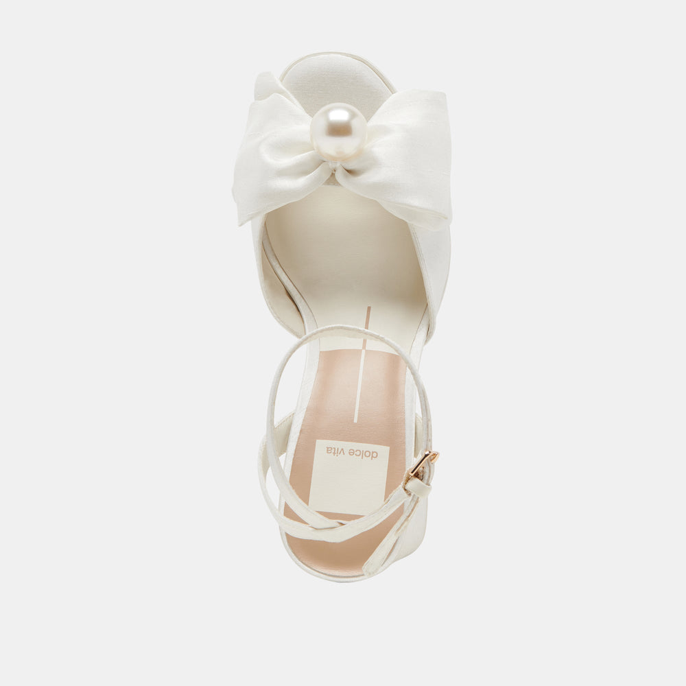 PATTON HEELS IVORY SATIN
 – Dolce Vita / Dolce Vita