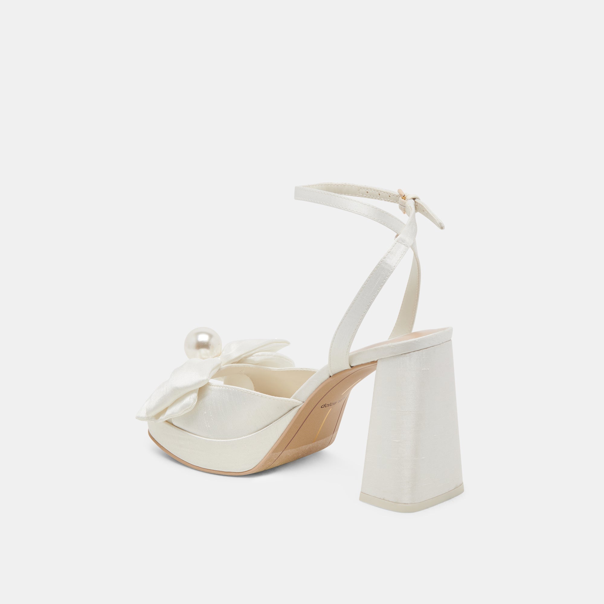 PATTON HEELS IVORY SATIN
 – Dolce Vita / Dolce Vita