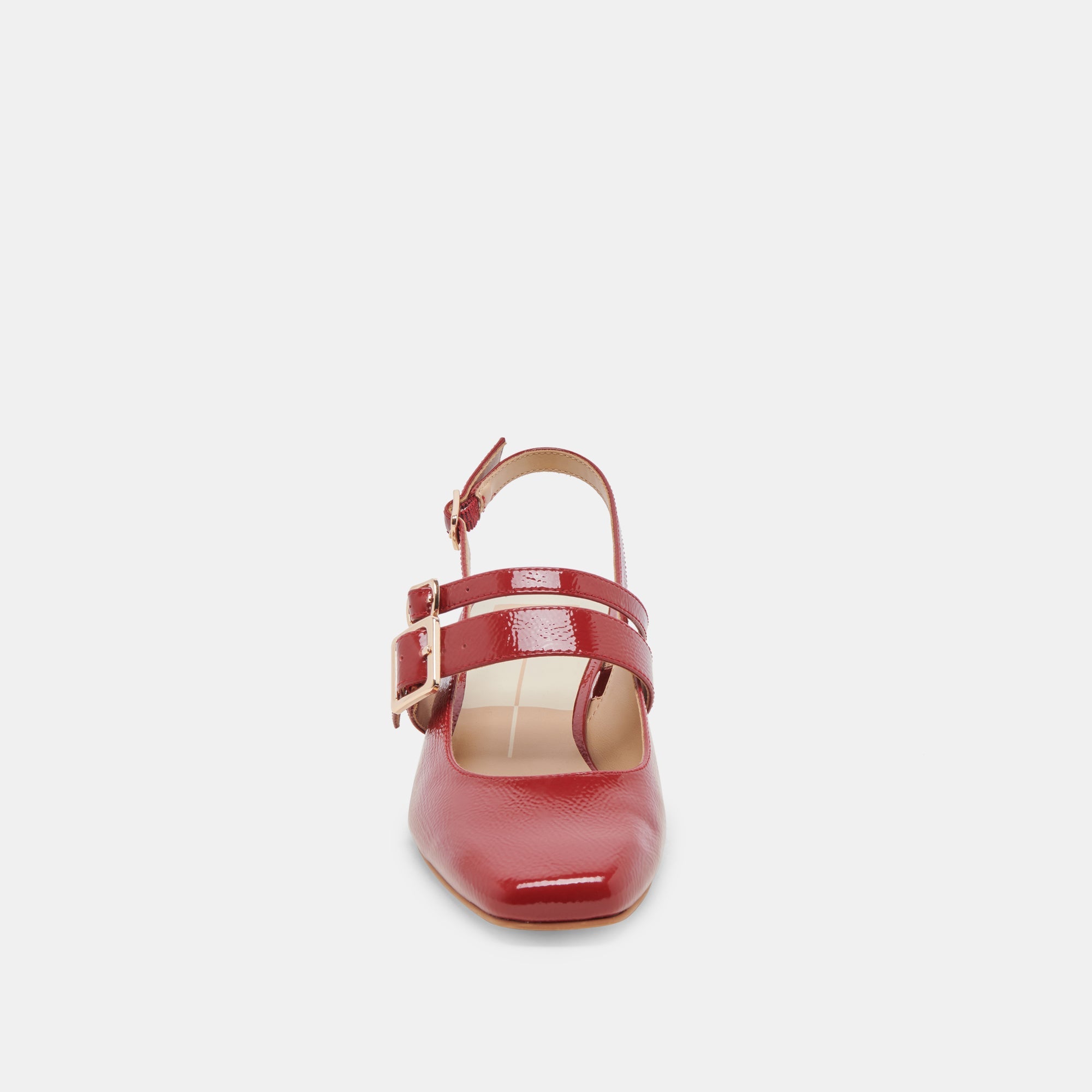 PATZY HEELS CRIMSON CRINKLE PATENT LEATHER
 – Dolce Vita / Dolce Vita