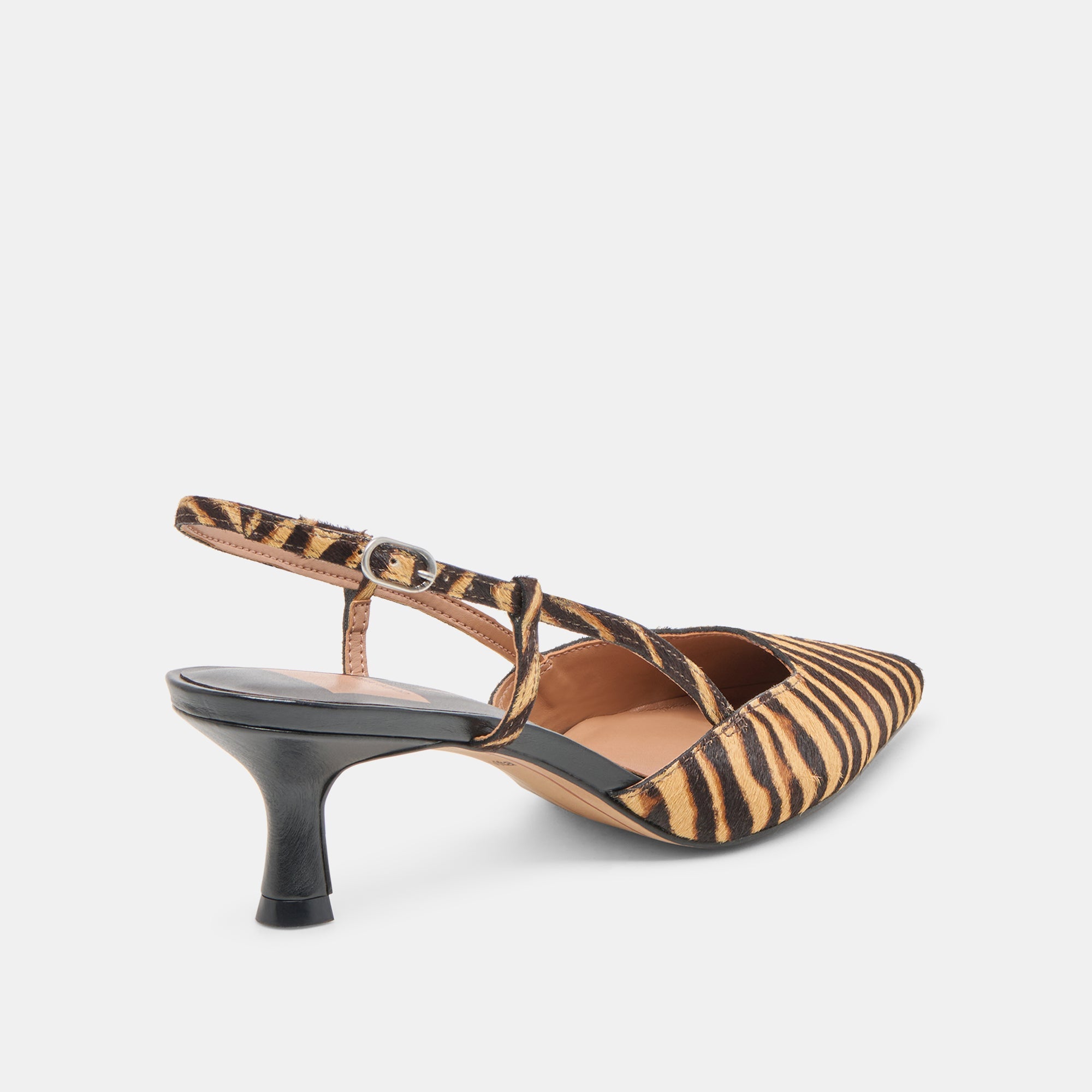Odela Tiger Calf Hair Heels / Dolce Vita