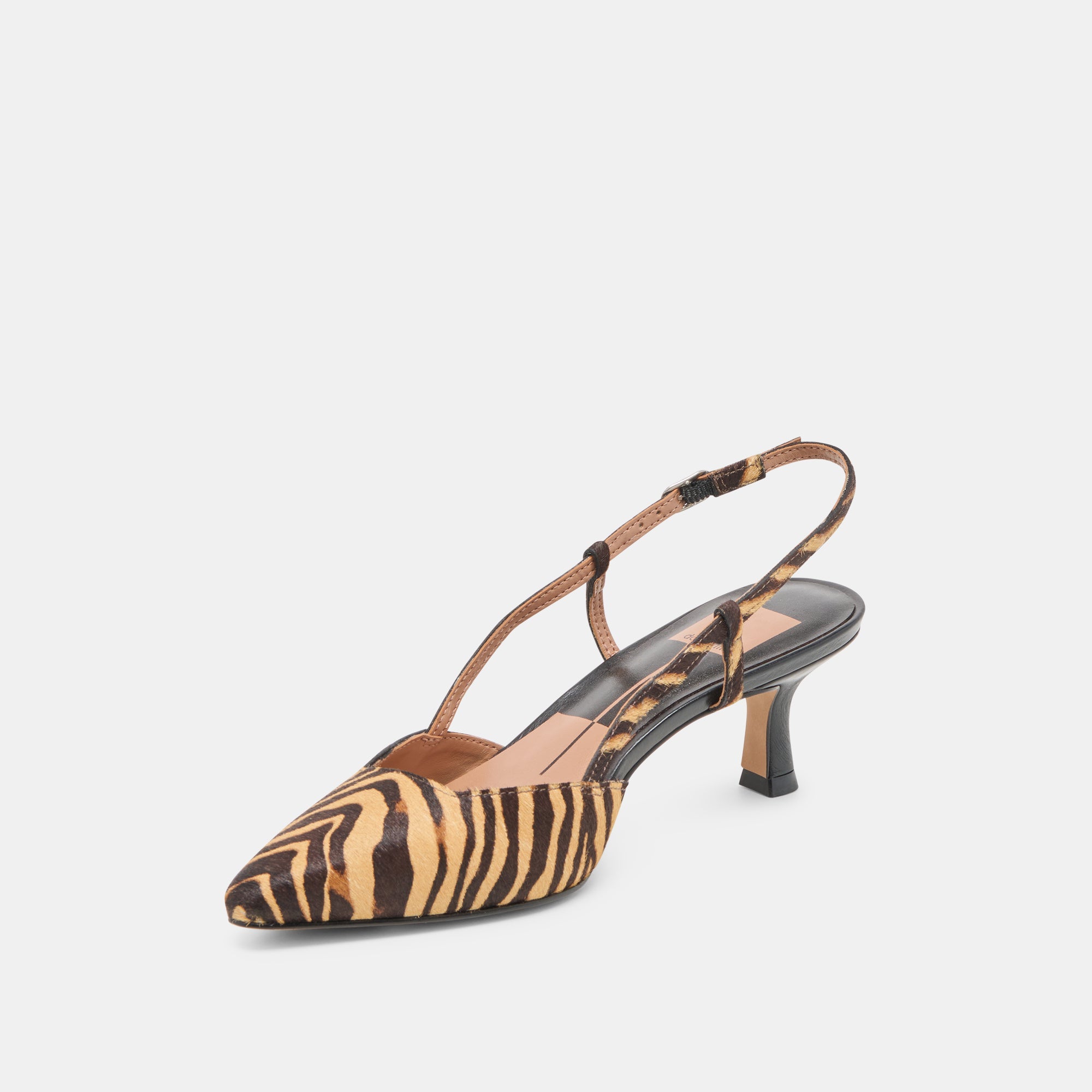 Odela Tiger Calf Hair Heels / Dolce Vita