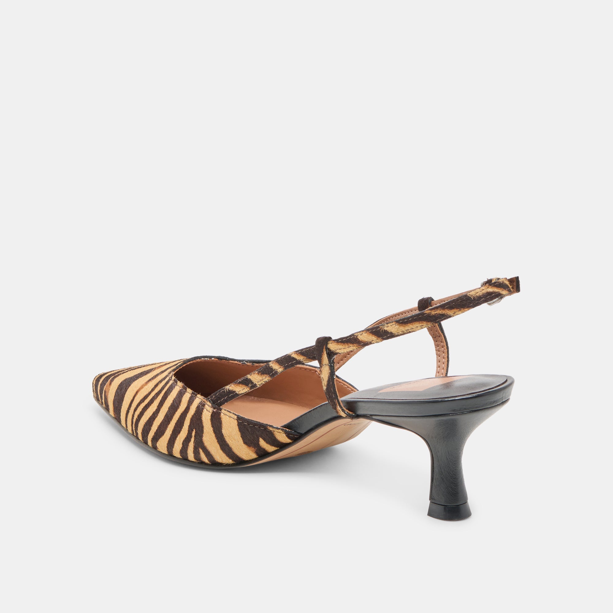 Odela Tiger Calf Hair Heels / Dolce Vita
