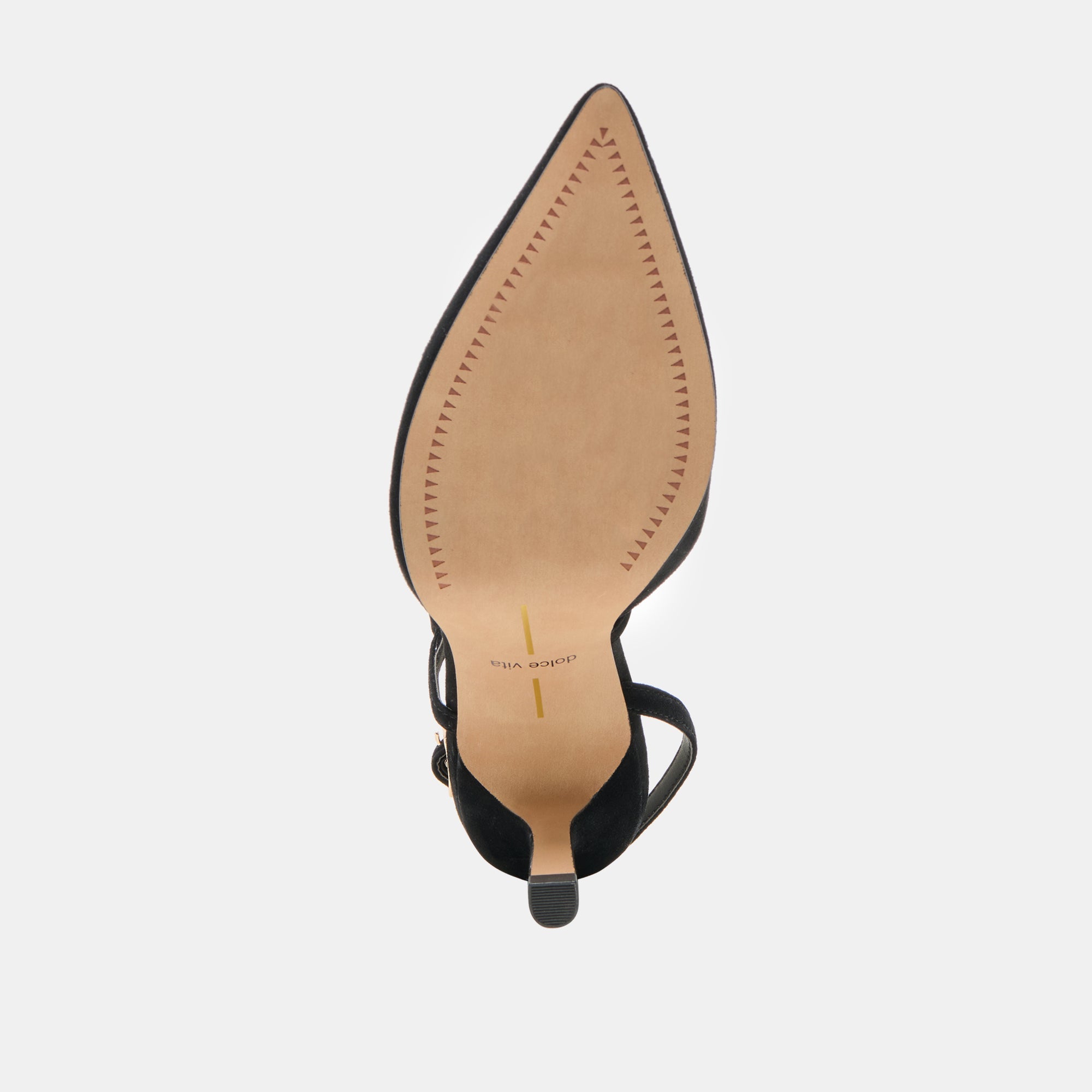 Kamra Onyx Suede Heels / Dolce Vita