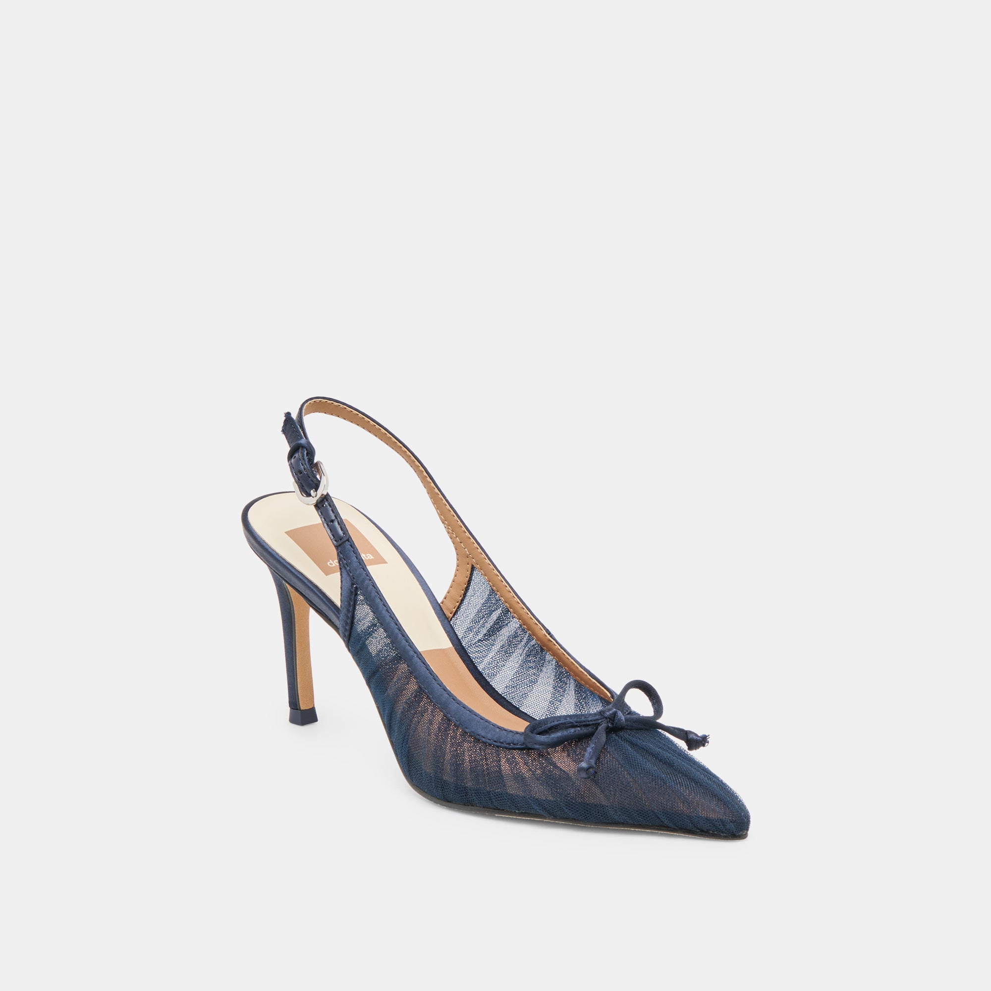 Yela Navy Tulle Heels / Dolce Vita