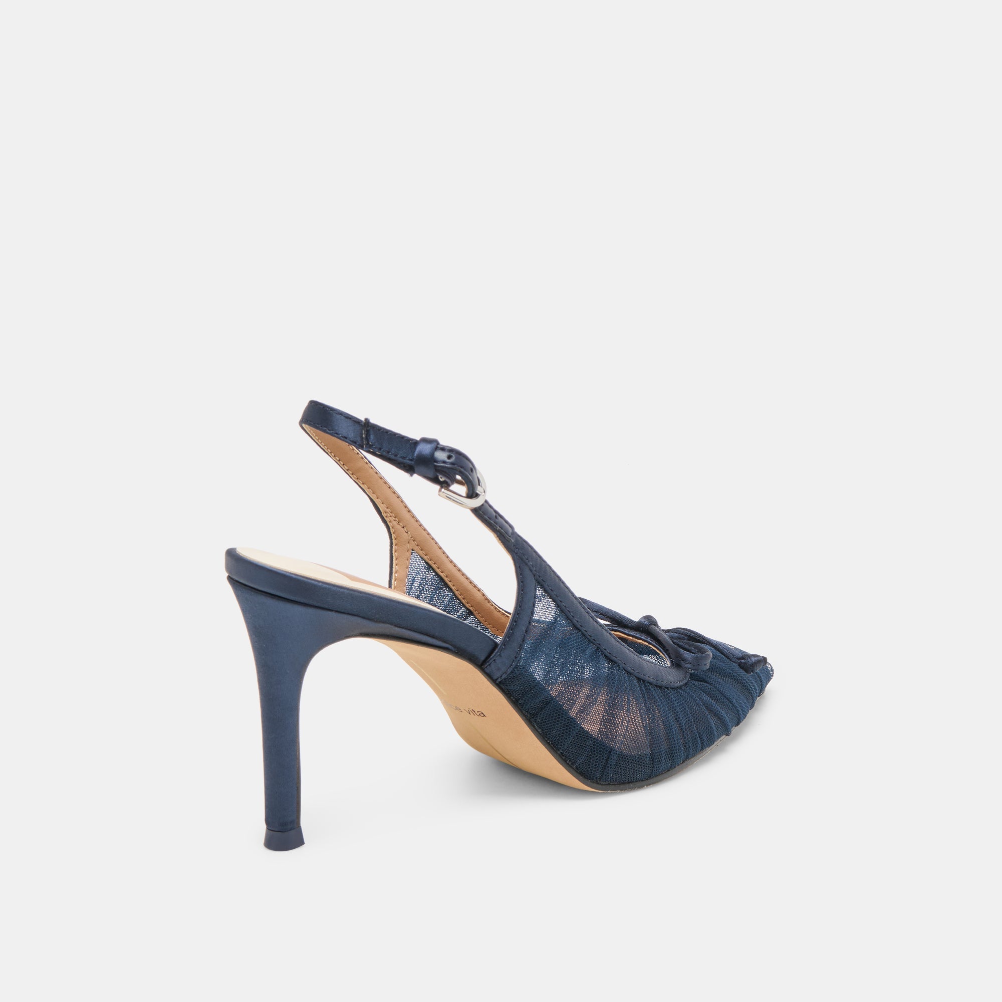 Yela Navy Tulle Heels / Dolce Vita