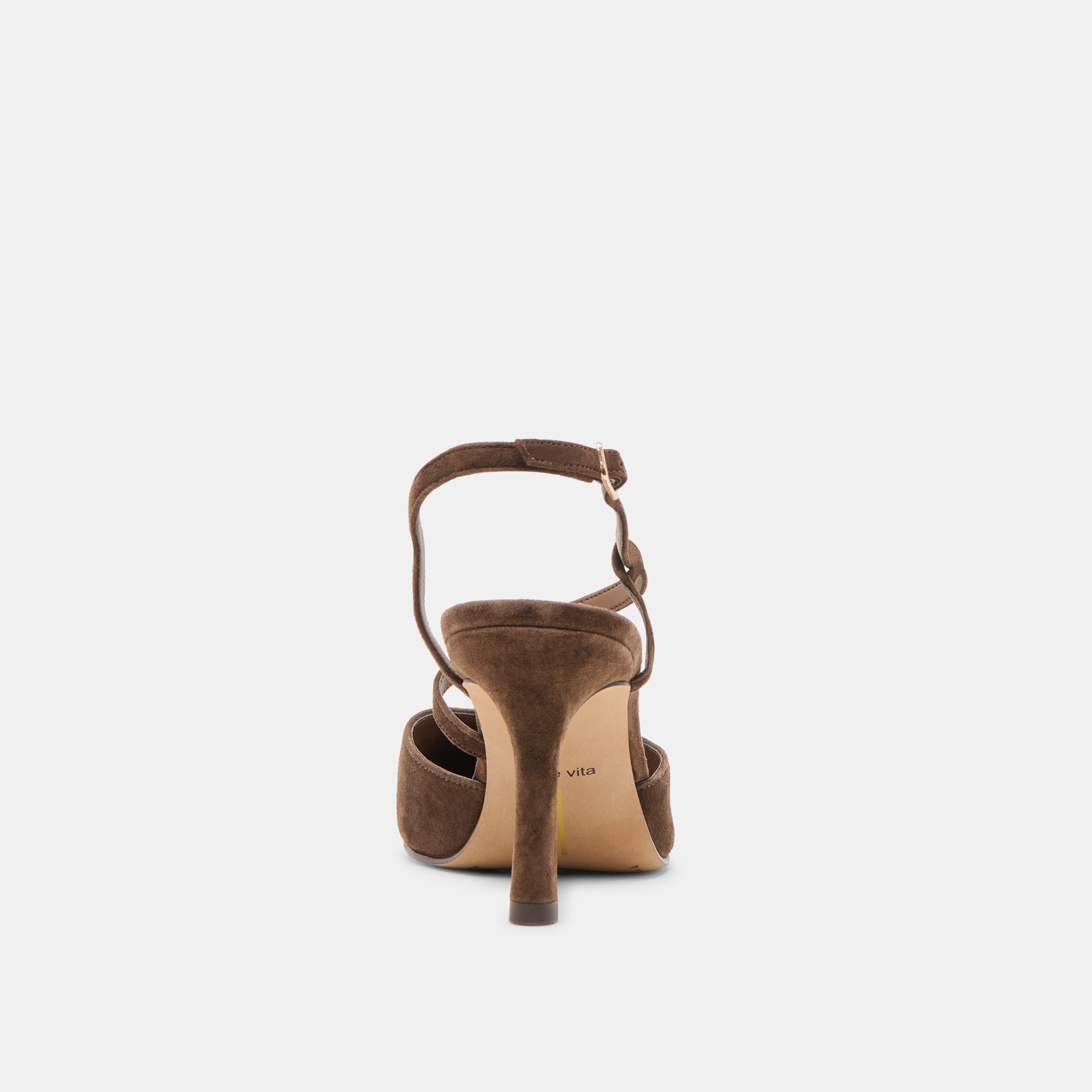 Kamra Dk Brown Suede Heels / Dolce Vita