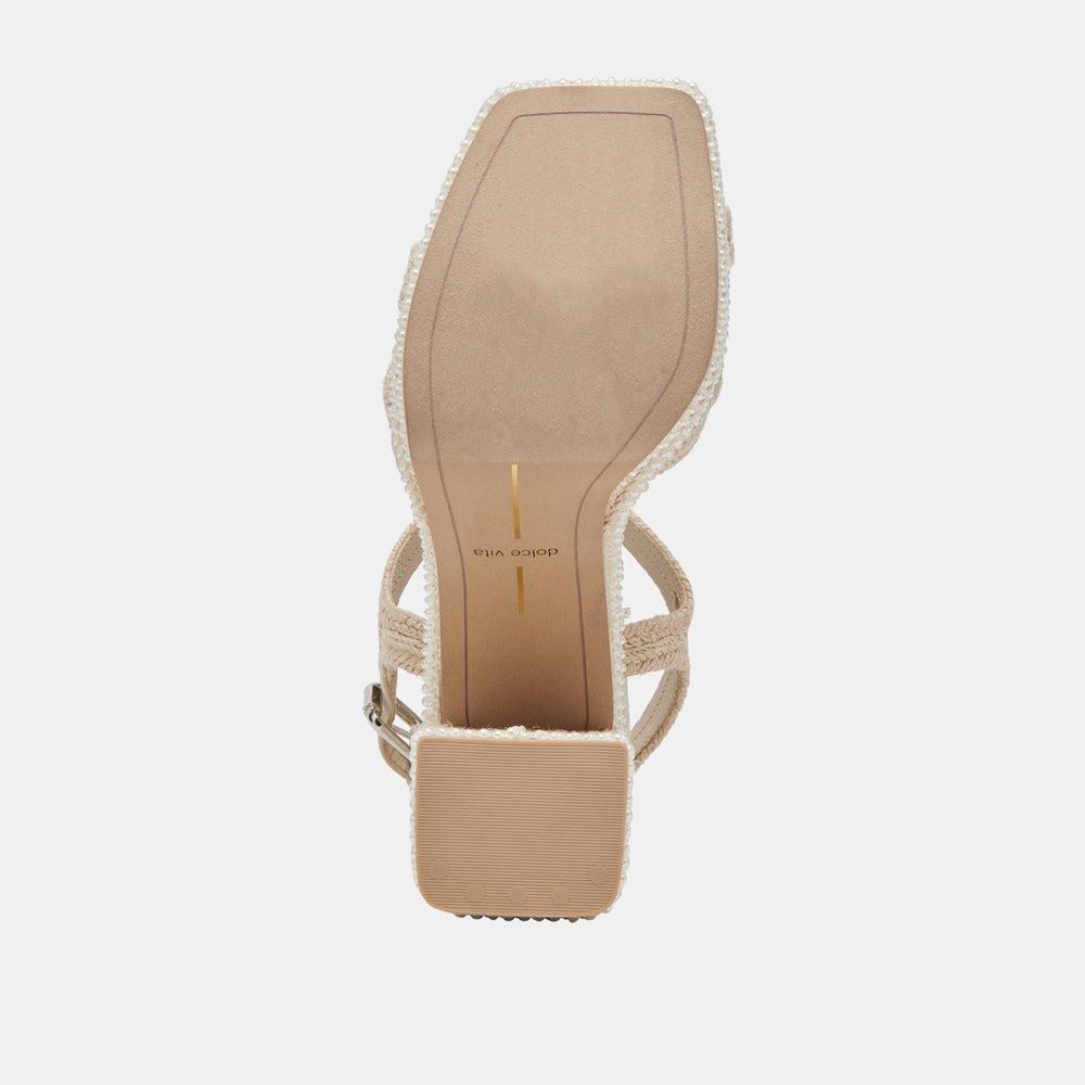 ANIRA Ivory Pearl Heels | Women's Bridal Ivory Pearl Heels
 – Dolce Vita / Dolce Vita