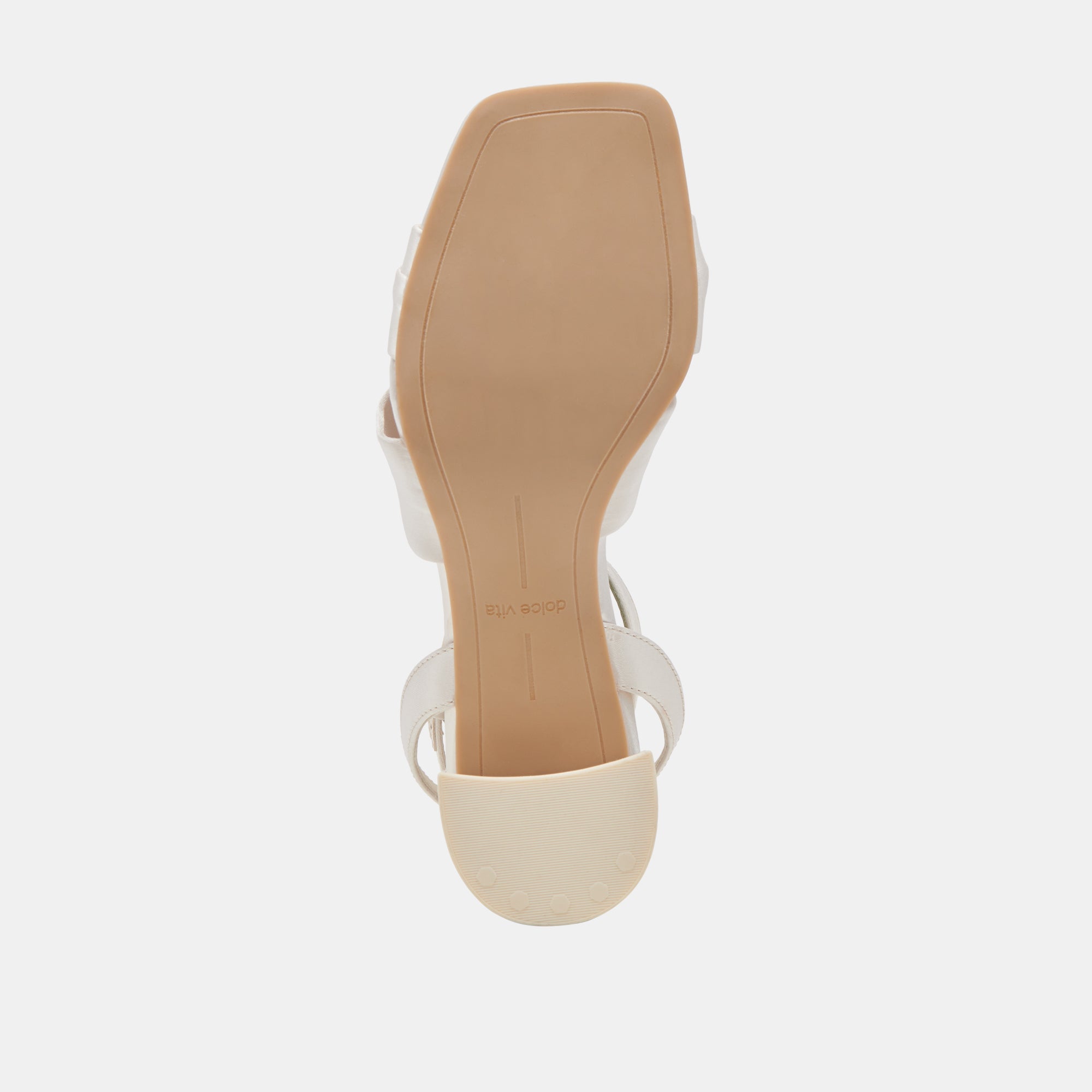 Brenna Ivory Satin Heels / Dolce Vita