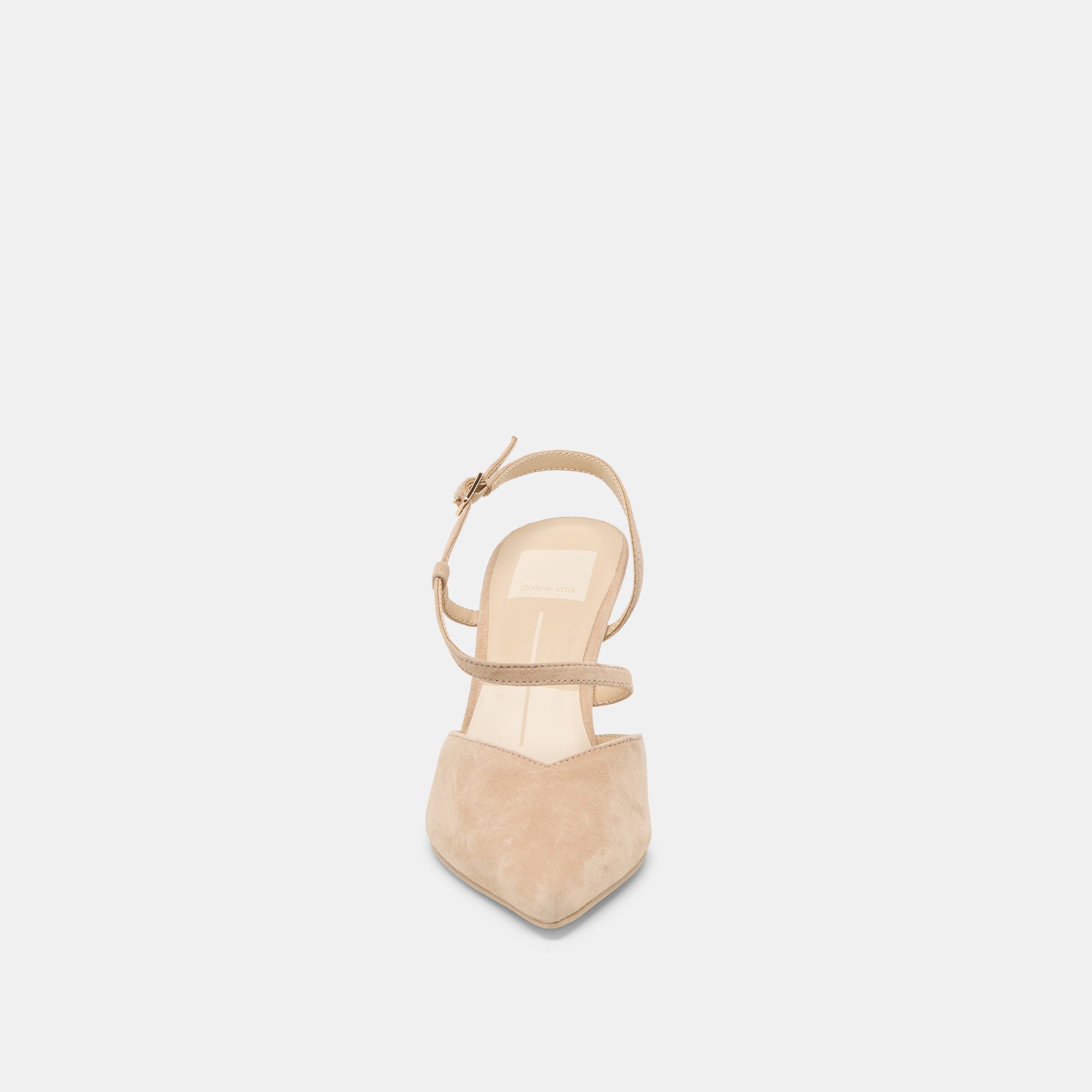 Kamra Camel Suede Heels / Dolce Vita