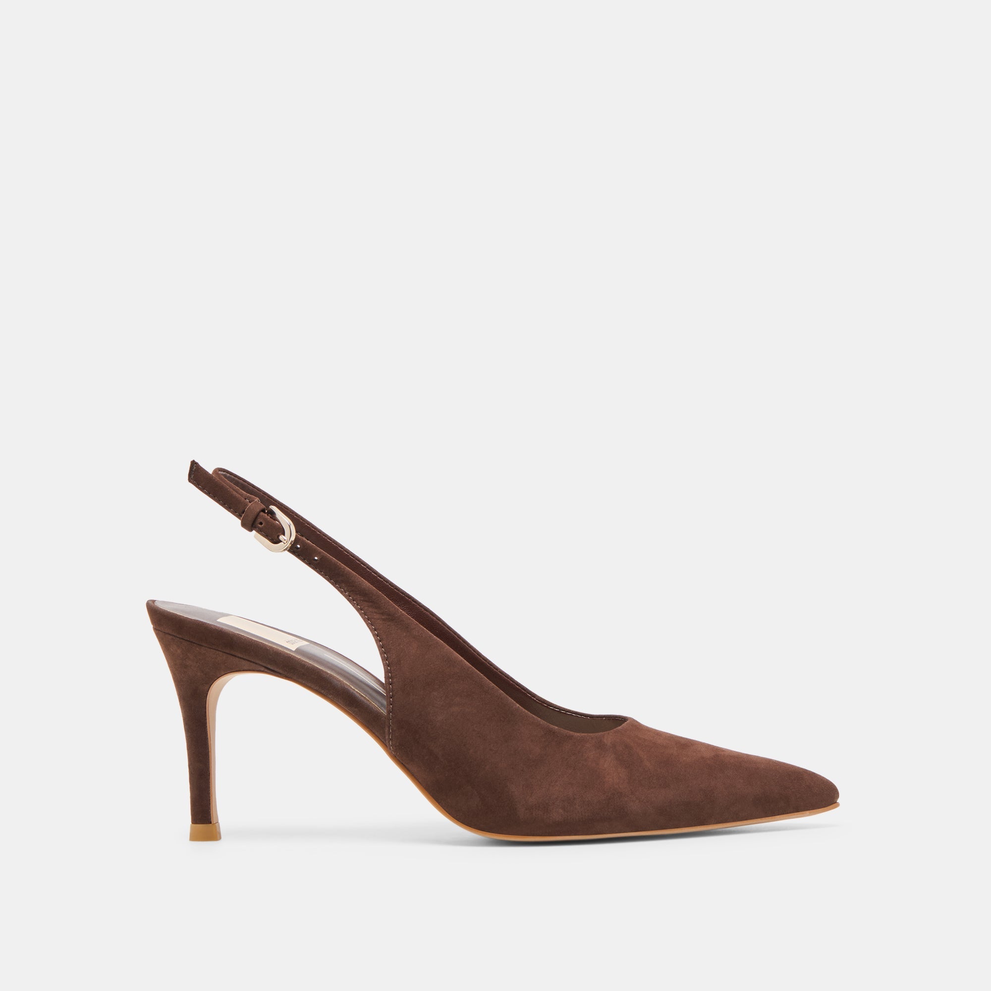 Elasi Dk Brown Nubuck Heels / Dolce Vita