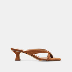 Brevel Dk Brown Suede Heels / Dolce Vita