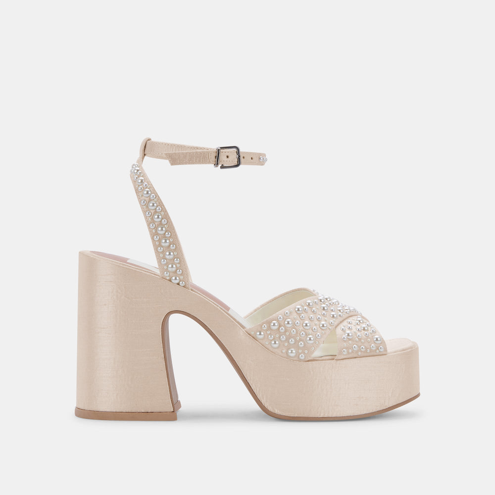WESSI PEARL HEELS VANILLA PEARLS
 – Dolce Vita / Dolce Vita
