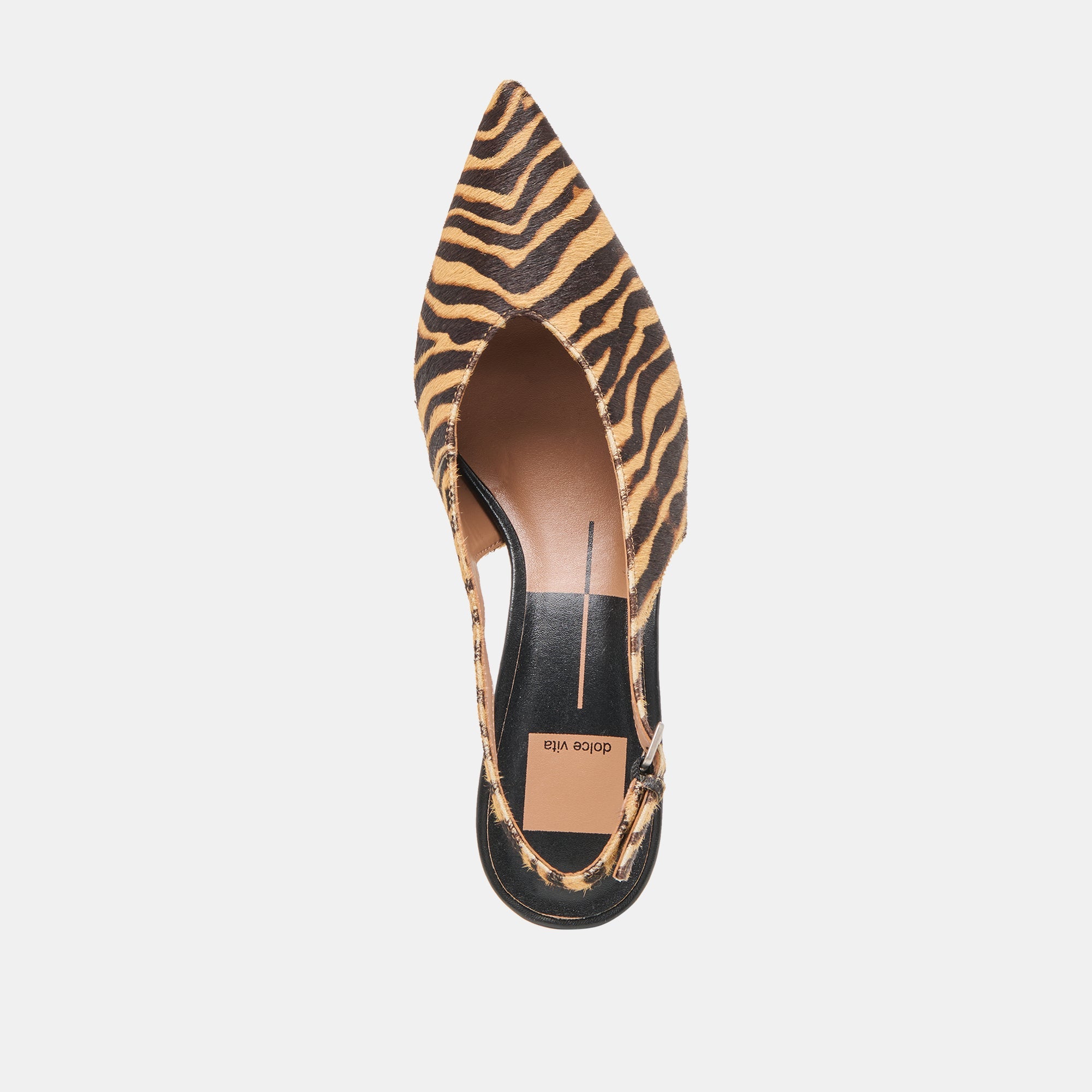 Alenna Tiger Calf Hair Heels / Dolce Vita