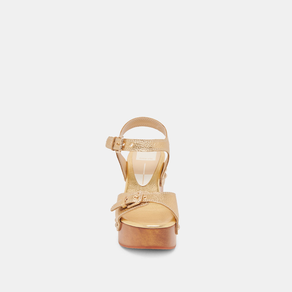 YANDY HEELS GOLD LEATHER
 – Dolce Vita / Dolce Vita