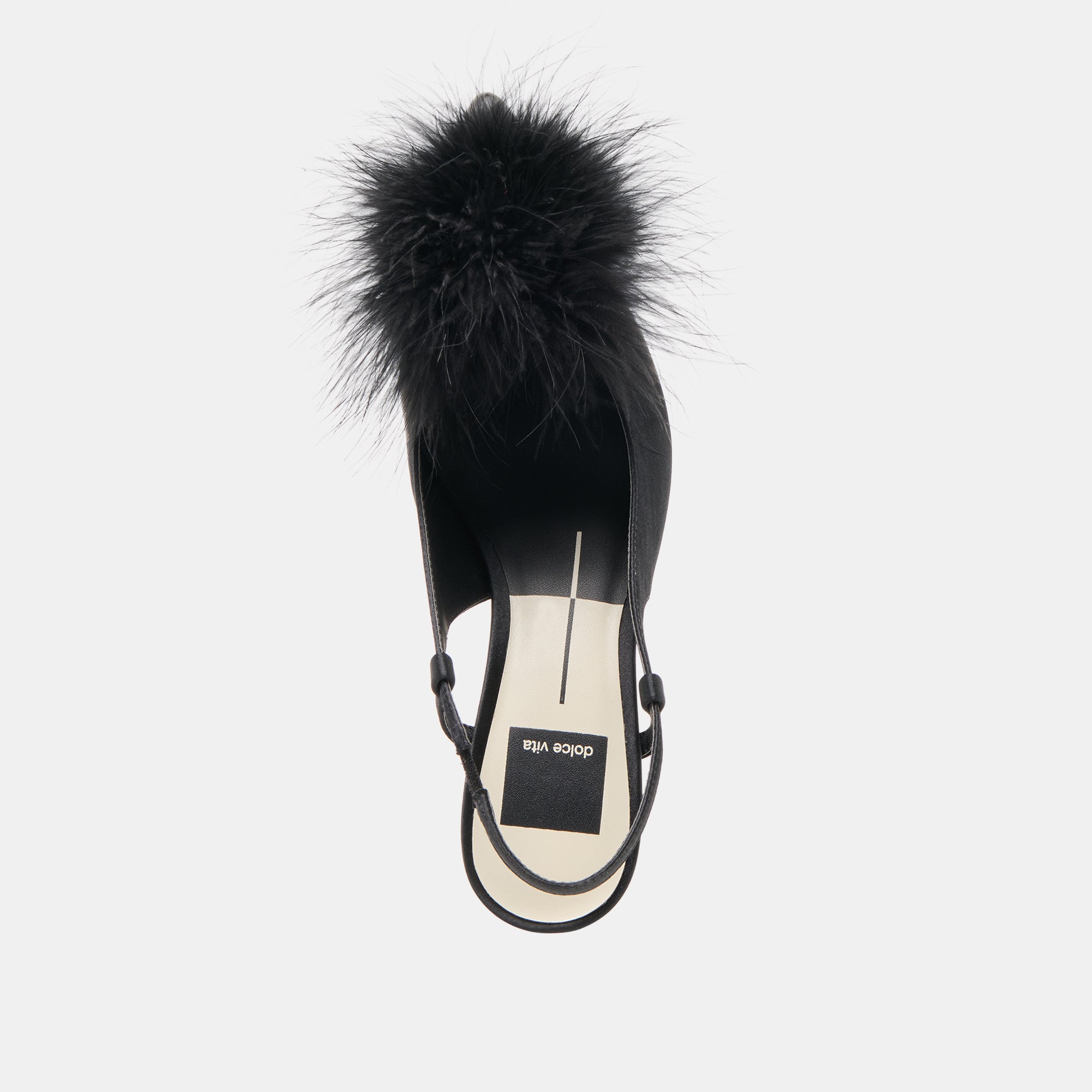 Kamy Onyx Satin Heels / Dolce Vita
