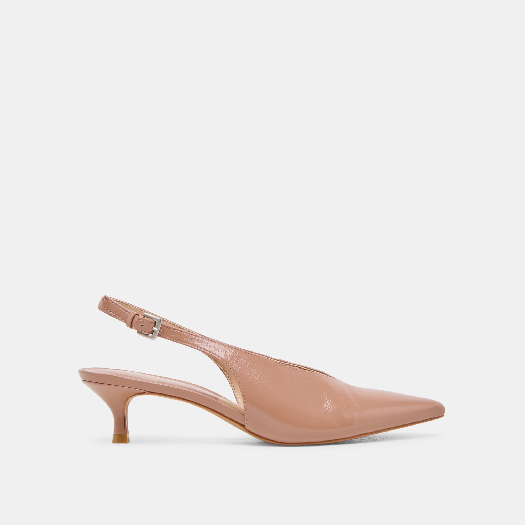ALENNA HEELS WHISKEY CRINKLE PATENT
 – Dolce Vita / Dolce Vita