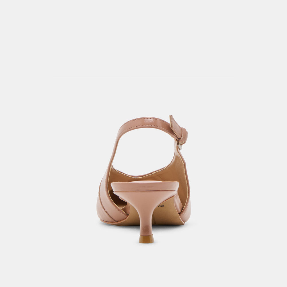 ALENNA HEELS WHISKEY CRINKLE PATENT
 – Dolce Vita / Dolce Vita