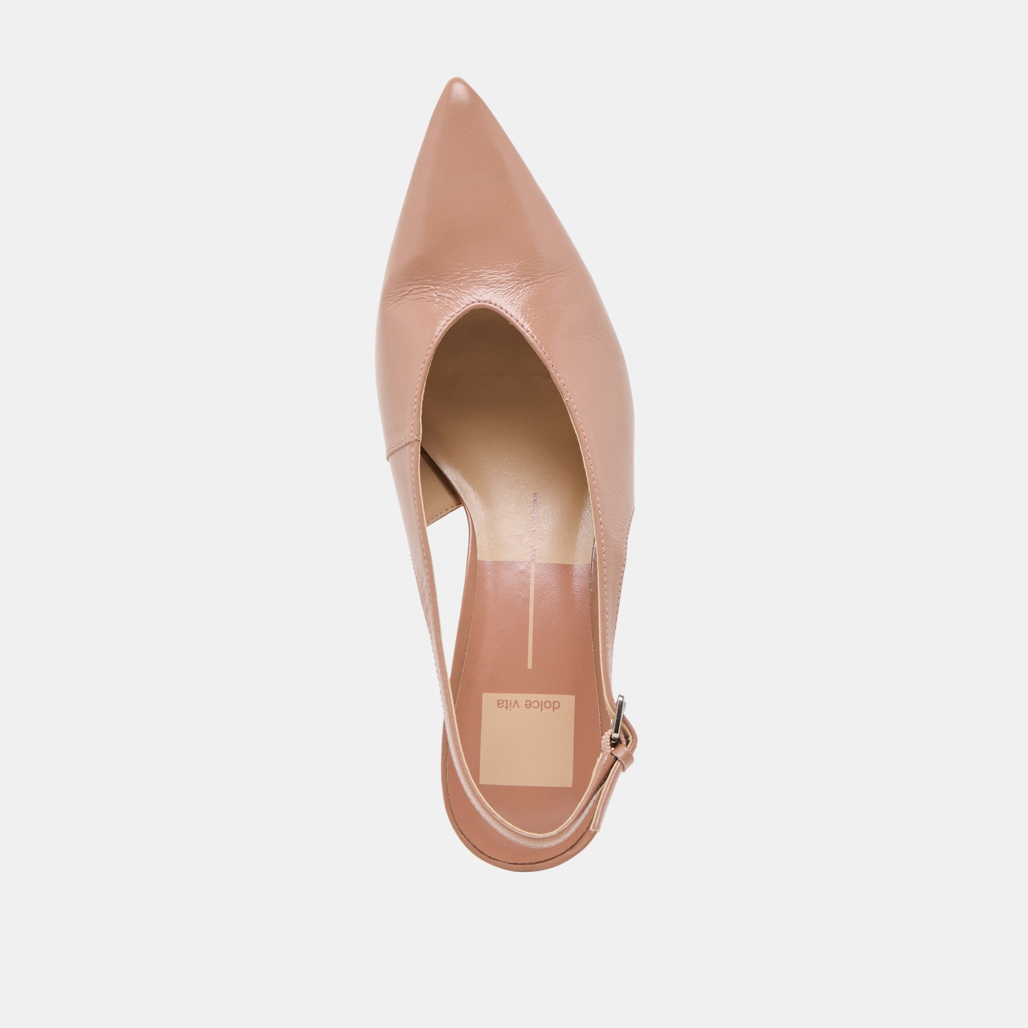 ALENNA HEELS WHISKEY CRINKLE PATENT
 – Dolce Vita / Dolce Vita