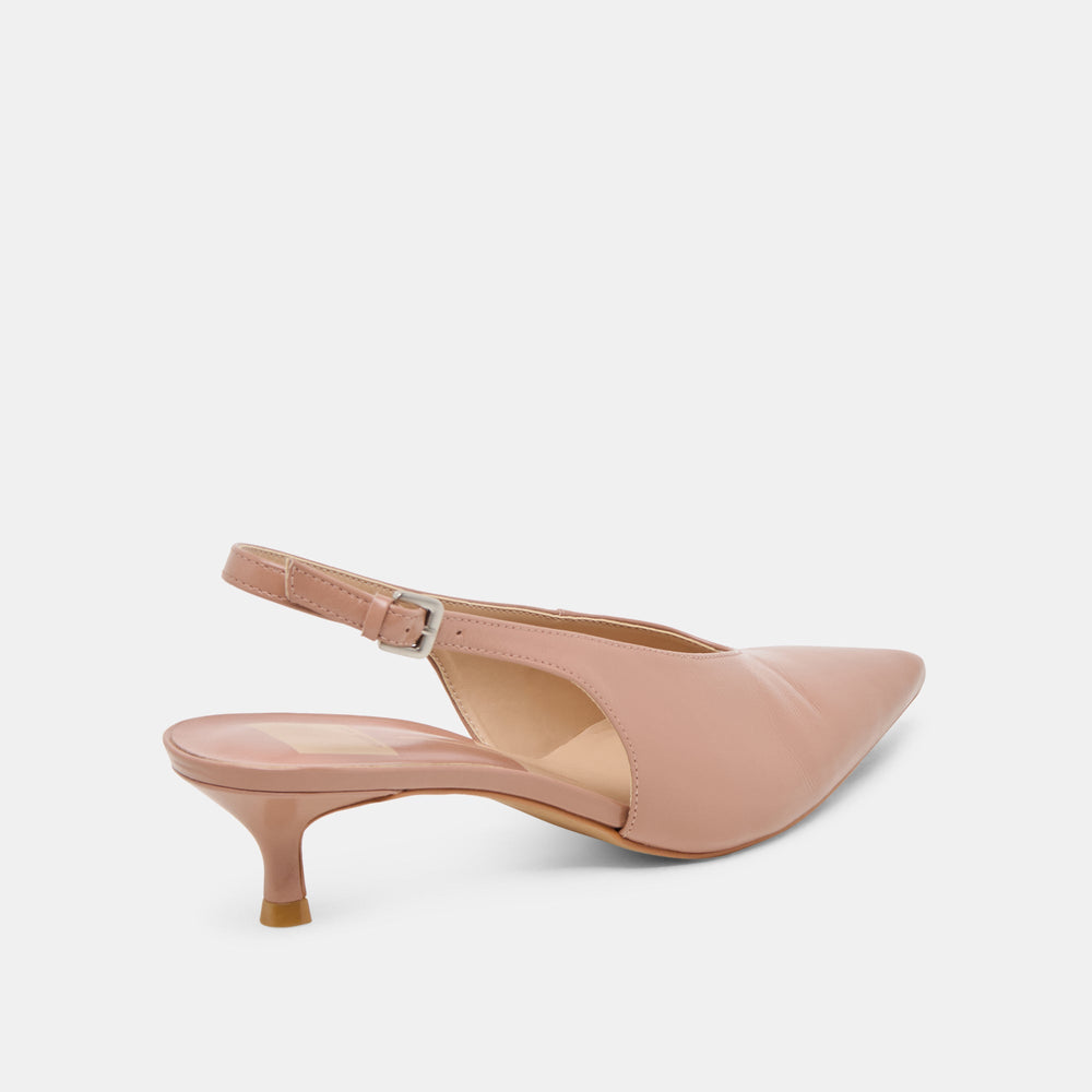 ALENNA HEELS WHISKEY CRINKLE PATENT
 – Dolce Vita / Dolce Vita