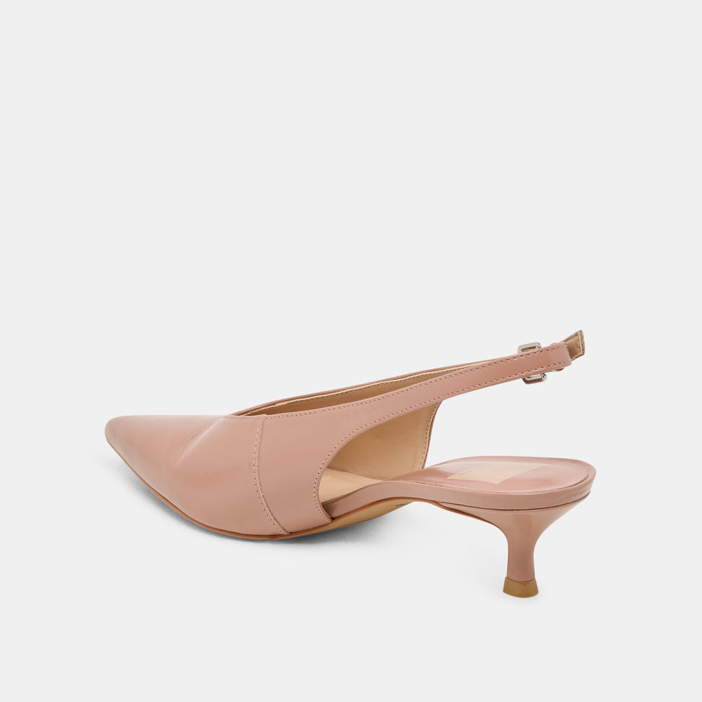 ALENNA HEELS WHISKEY CRINKLE PATENT
 – Dolce Vita / Dolce Vita