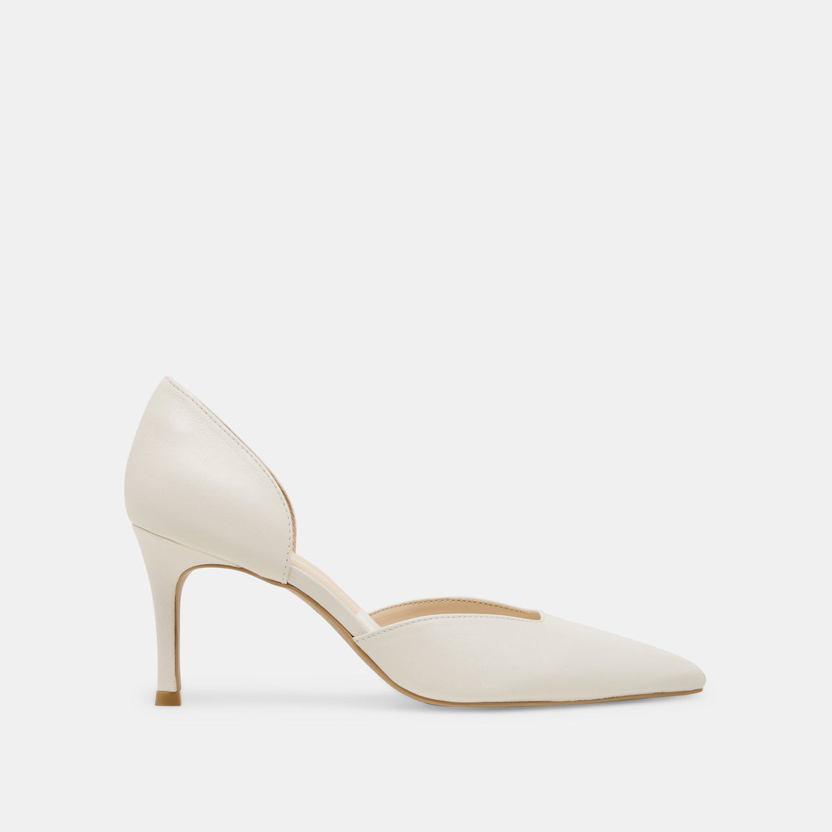 ELOY HEELS WHITE LEATHER
 – Dolce Vita / Dolce Vita