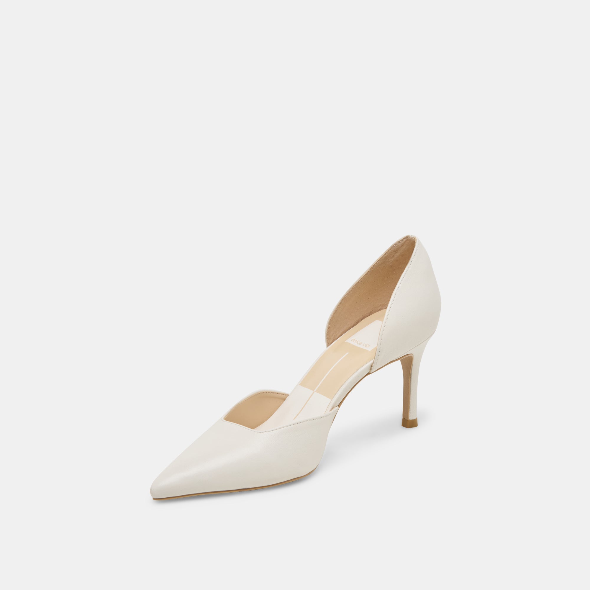 ELOY HEELS WHITE LEATHER
 – Dolce Vita / Dolce Vita